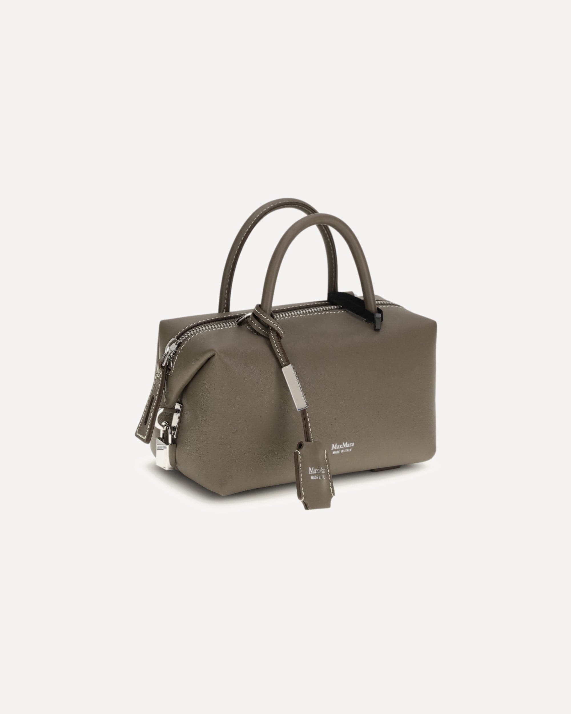 Max Mara Holdalls Leather Shoulder Bag