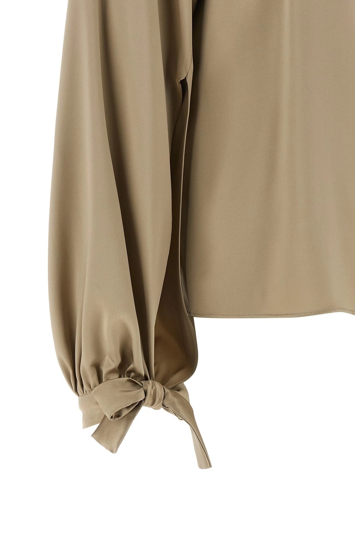 Max Mara Max Mara Mxealare Silk Satin Shirt