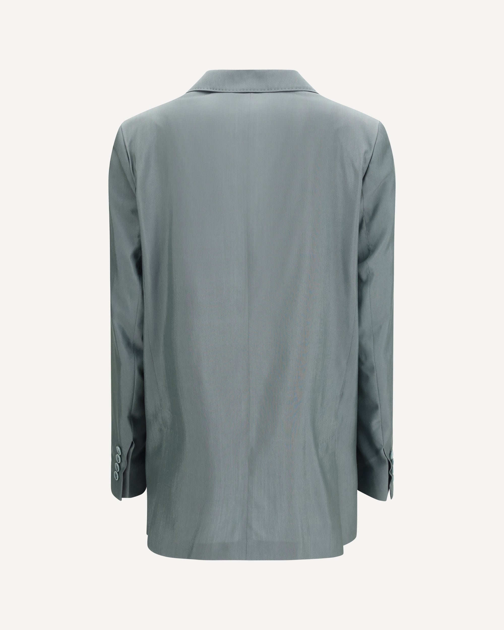 Max Mara Max Mara Mxmalbata Double-Breasted Wool Silk Blazer