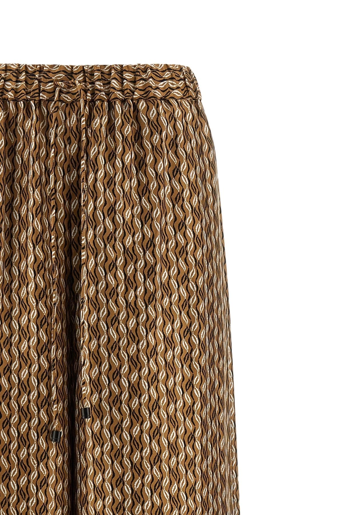 Max Mara Max Mara Mxmclarino Printed Silk Pants
