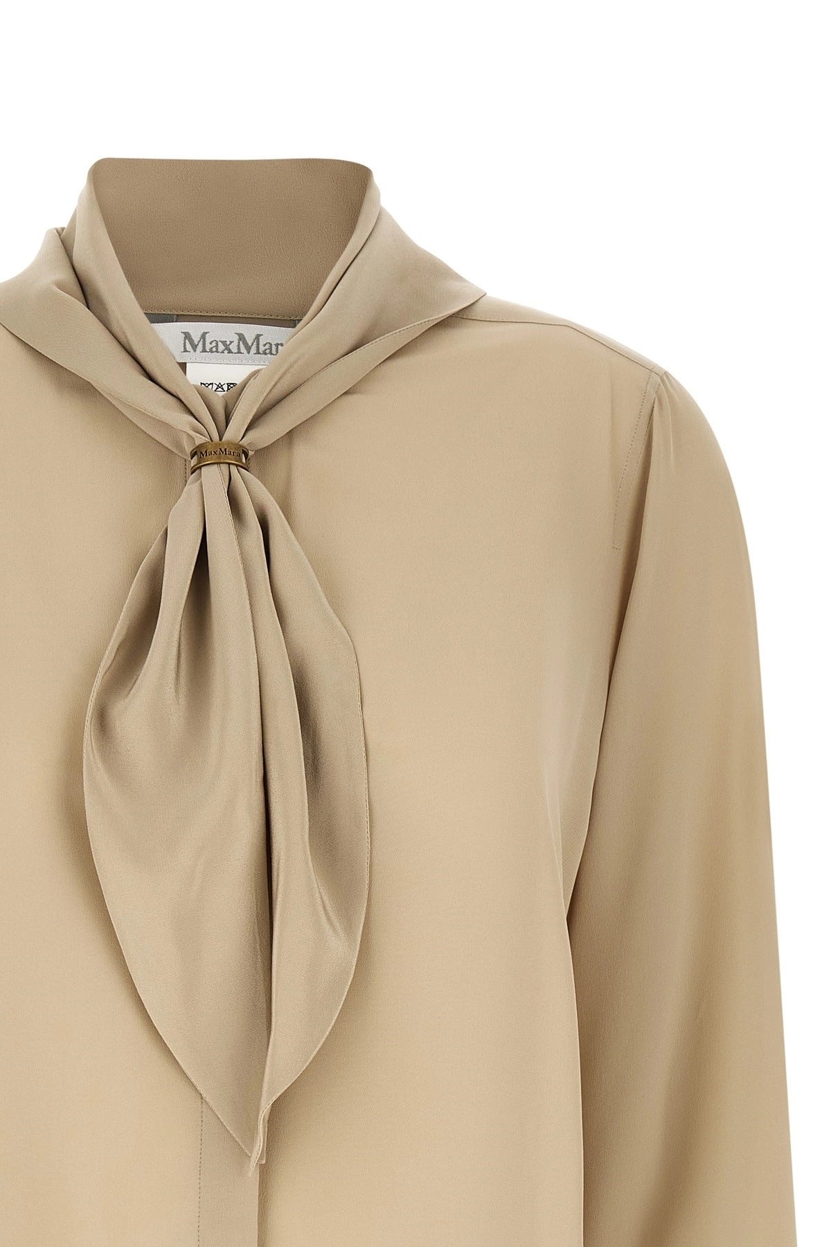 Max Mara Mxmdry Silk Crepe Shirt