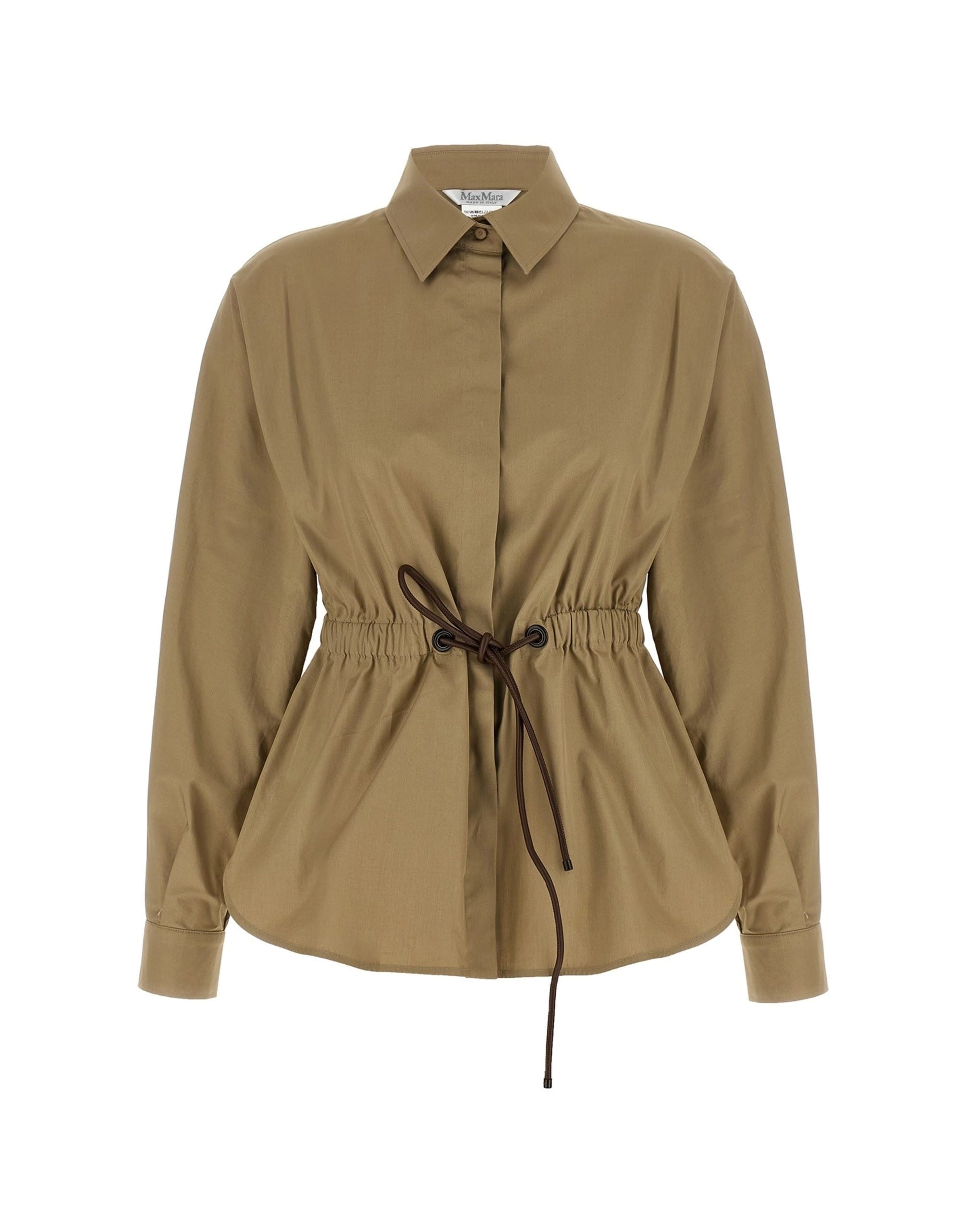 Max Mara Max Mara Mxmtazzina Cotton Poplin Shirt