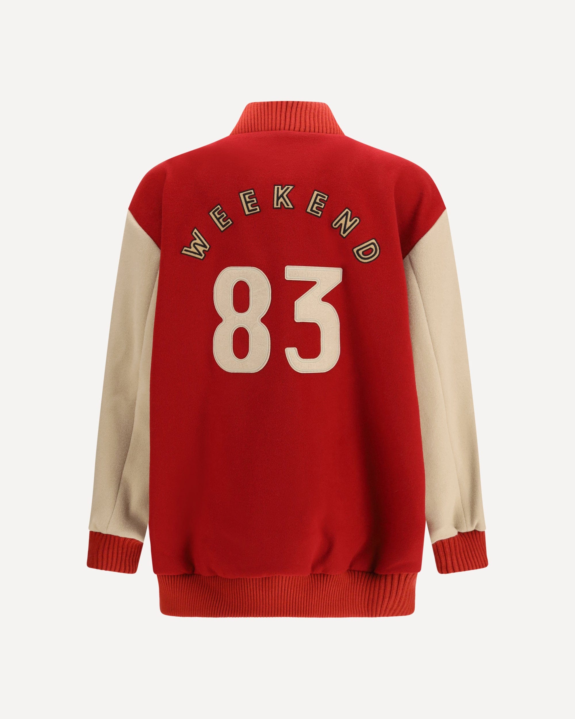 Max Mara Oversized Bomber In Double Wool - alternate view