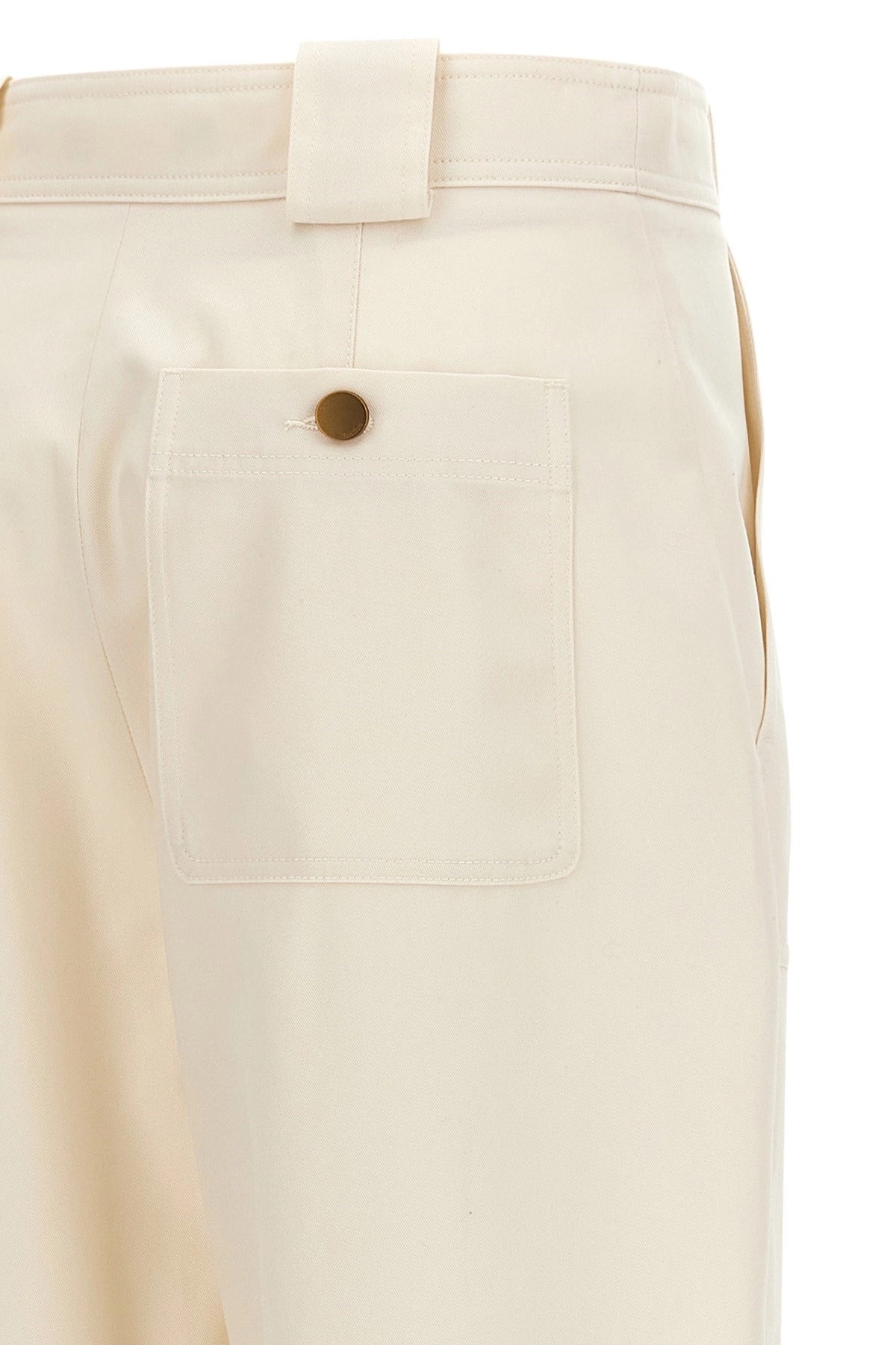 Max Mara Palio Cotton Gabardine Pants