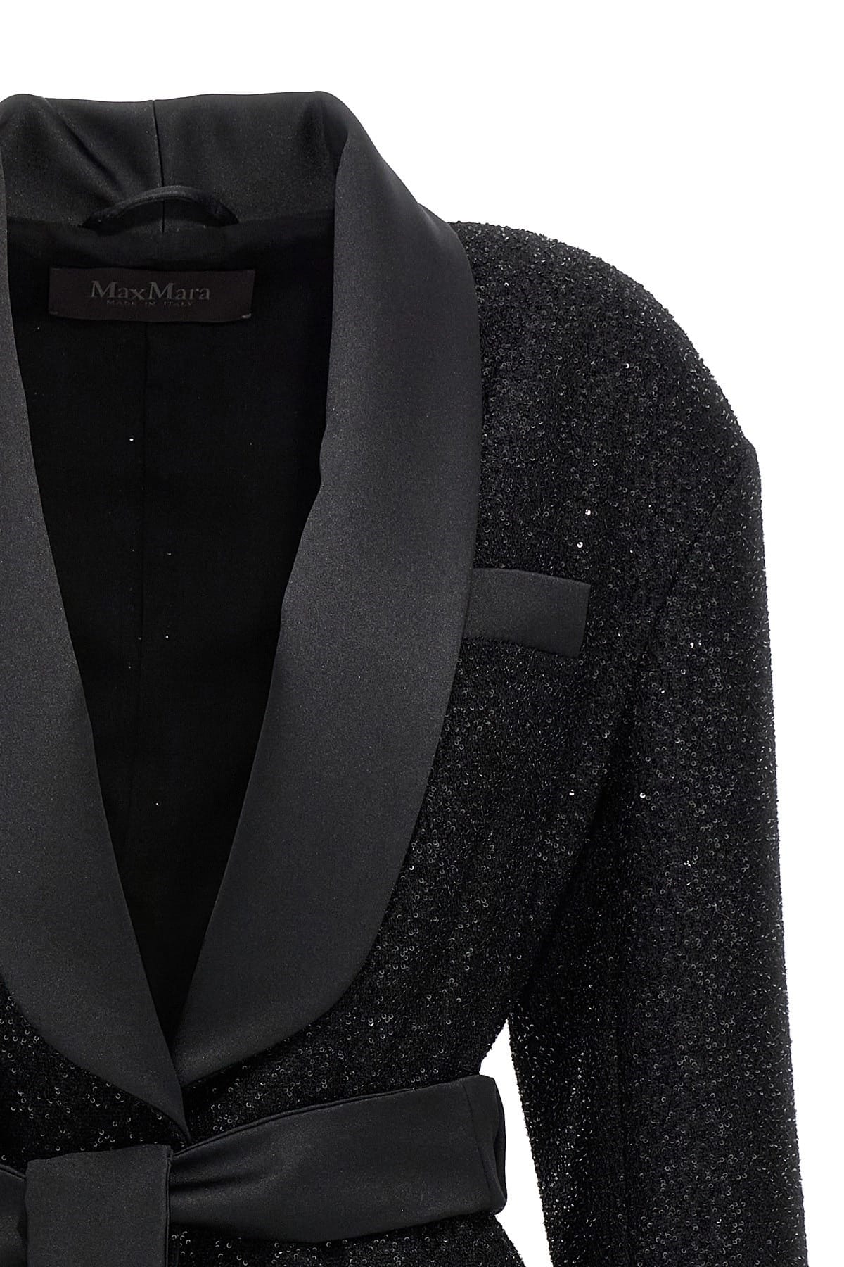 Max Mara Max Mara Pau Microsequin Blazer