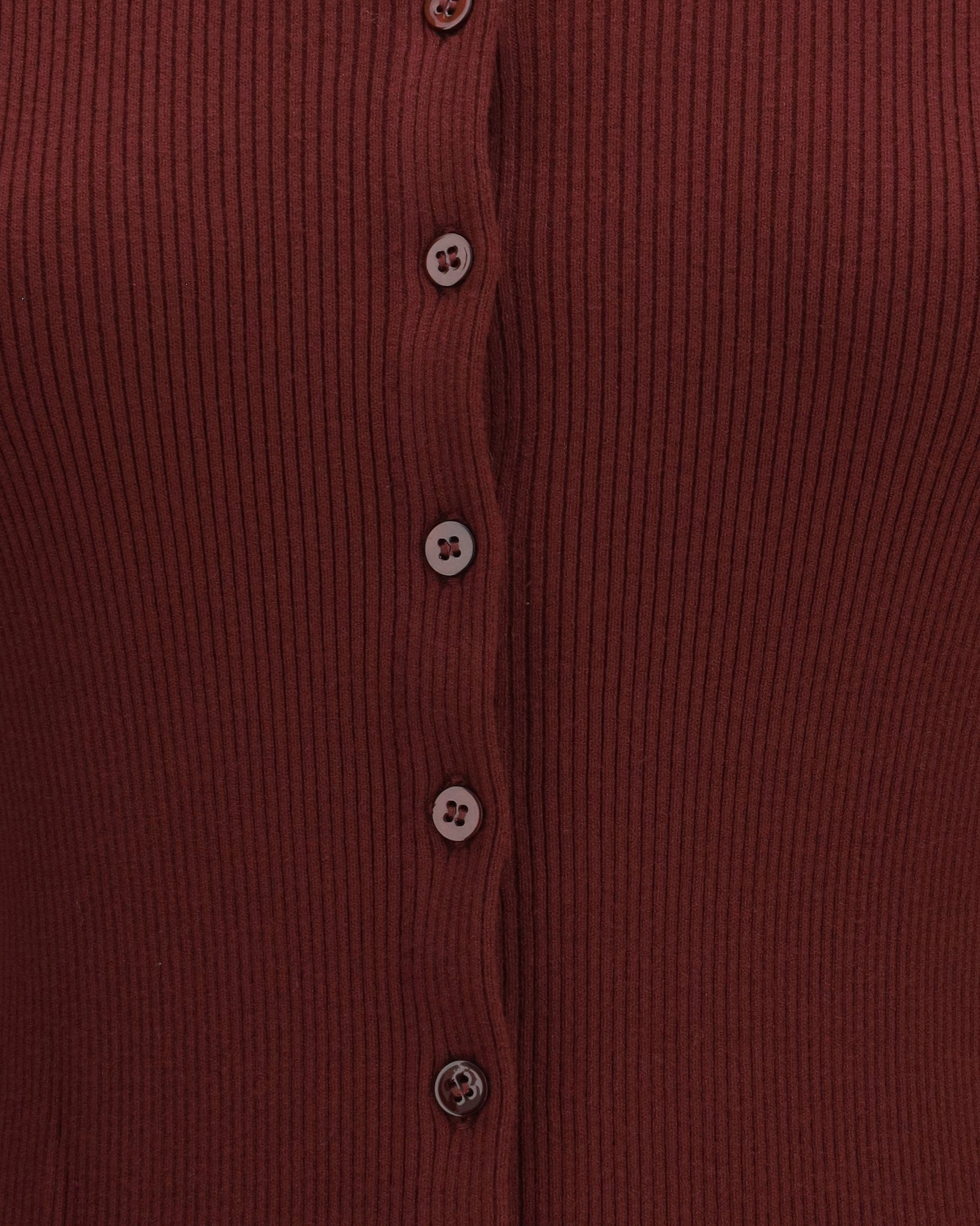Max Mara Ribbed Viscose Cardigan