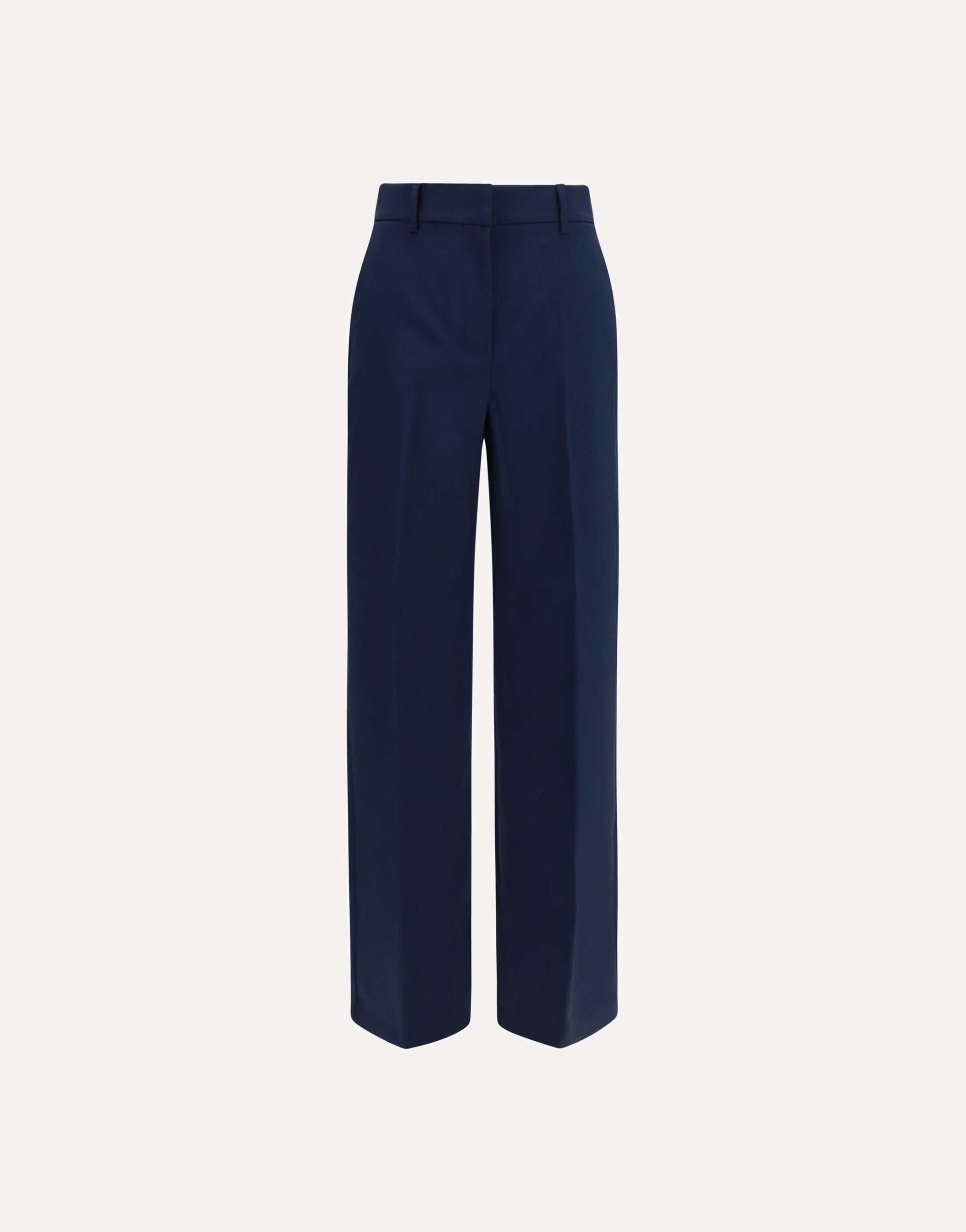 Max Mara Stretch Wool Palazzo Trousers
