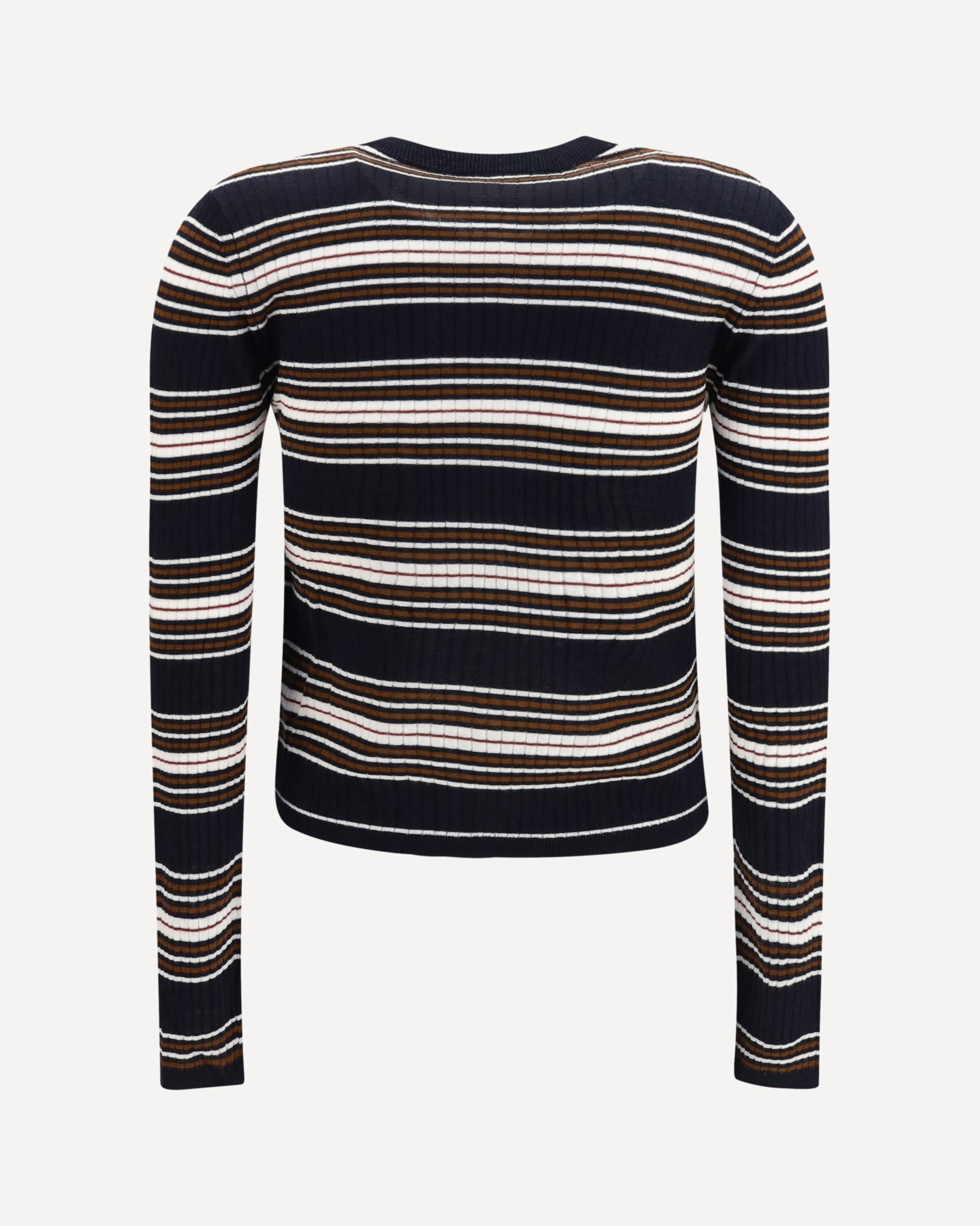 Max Mara Striped Silk Wool Cardigan - alternate view