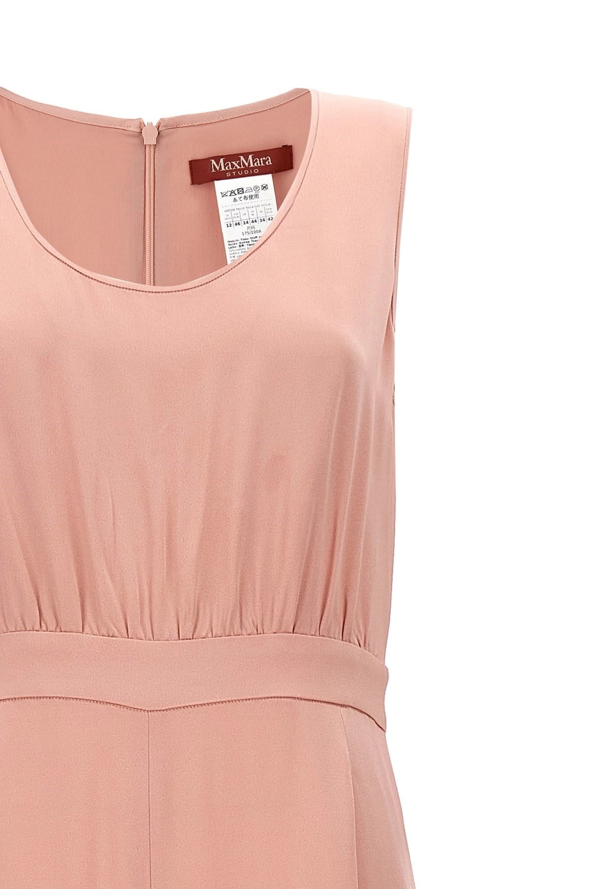Max Mara Max Mara Tropea Satin Envers Jumpsuit