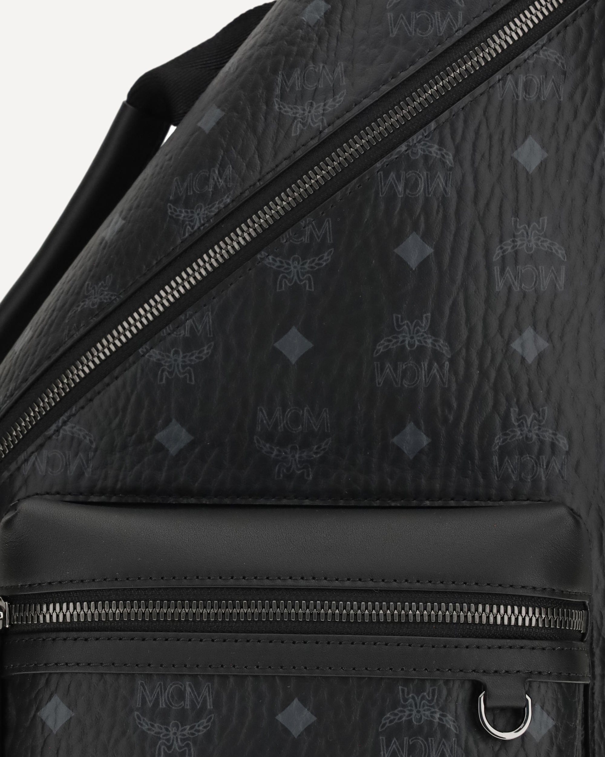 MCM Aren Sling Printed Canvas Backpack