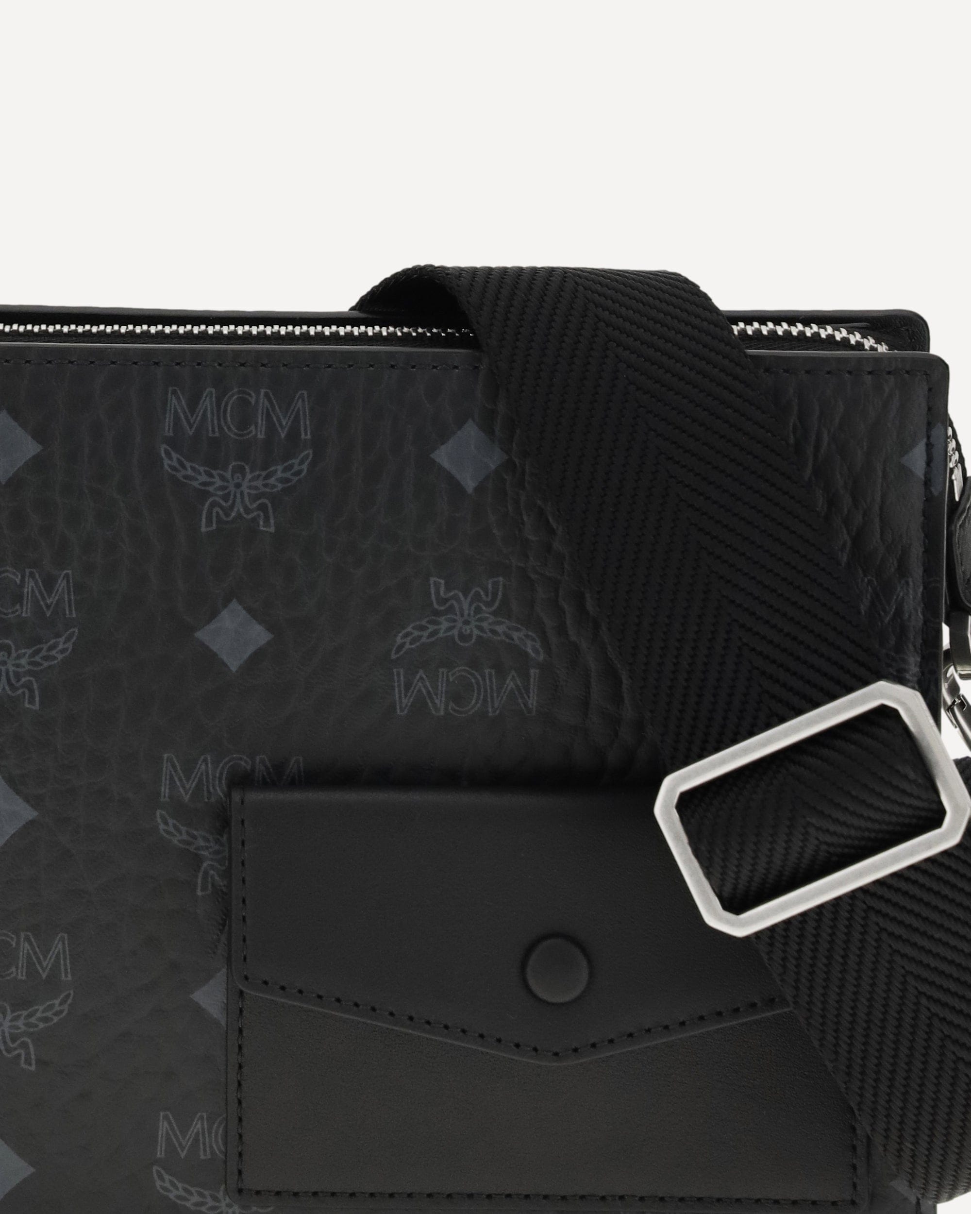 MCM Aren Standing Shoulder Bag Visetos