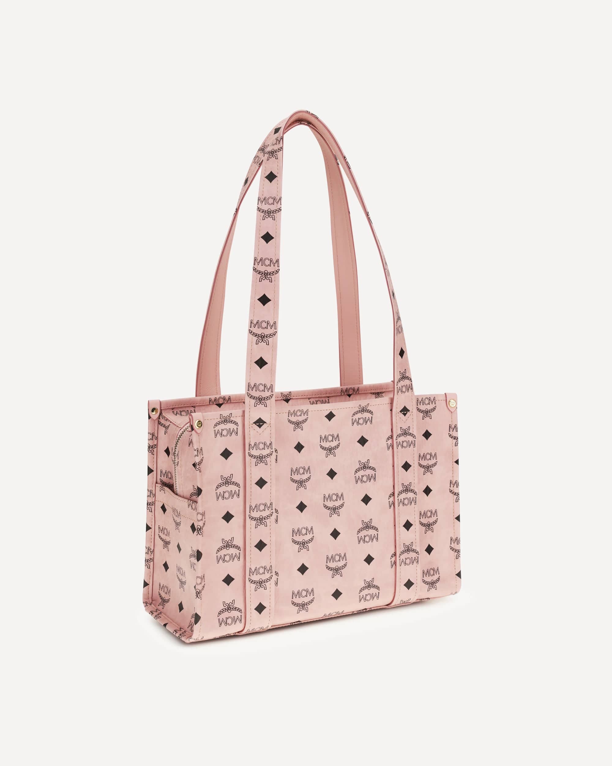 MCM Aren Visetos Tote Bag