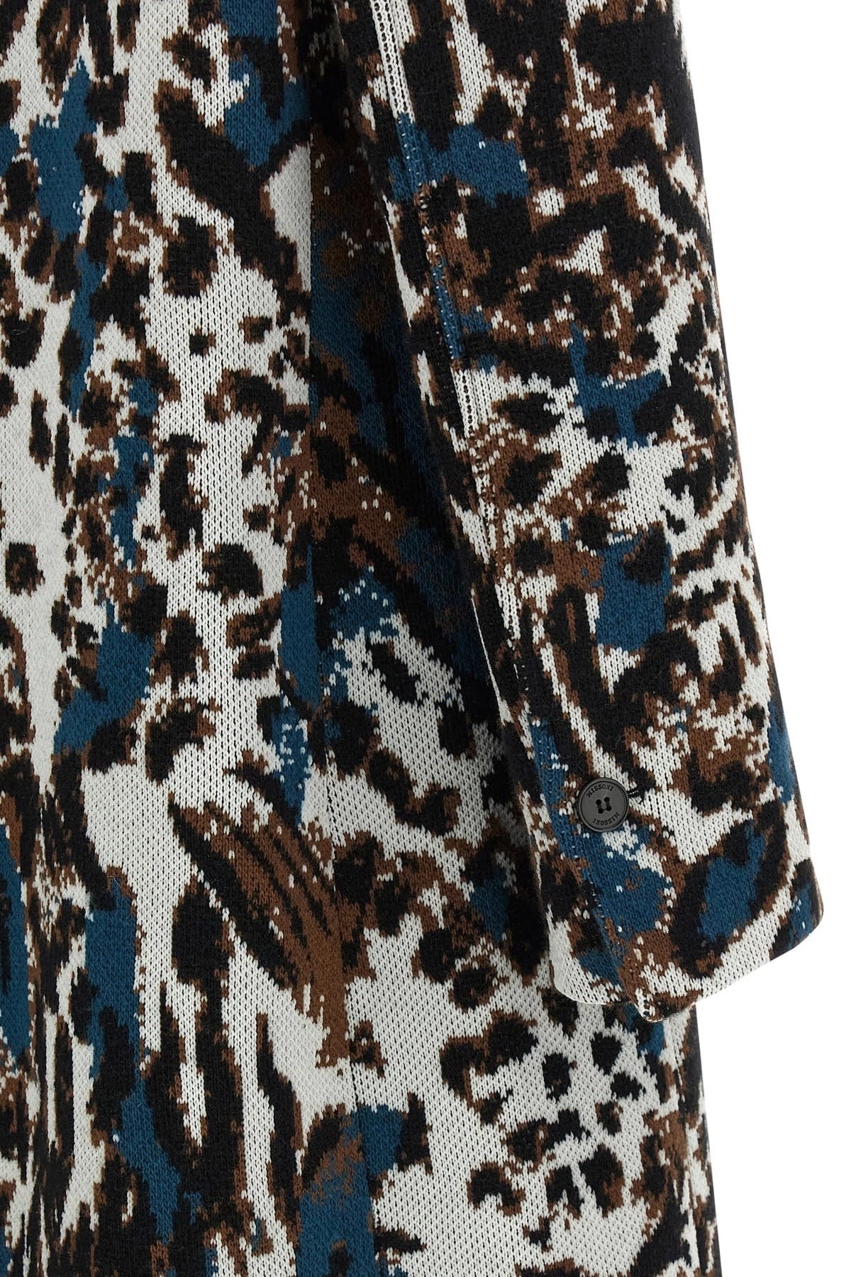 Missoni Missoni Animalier Wool Jacquard Coat