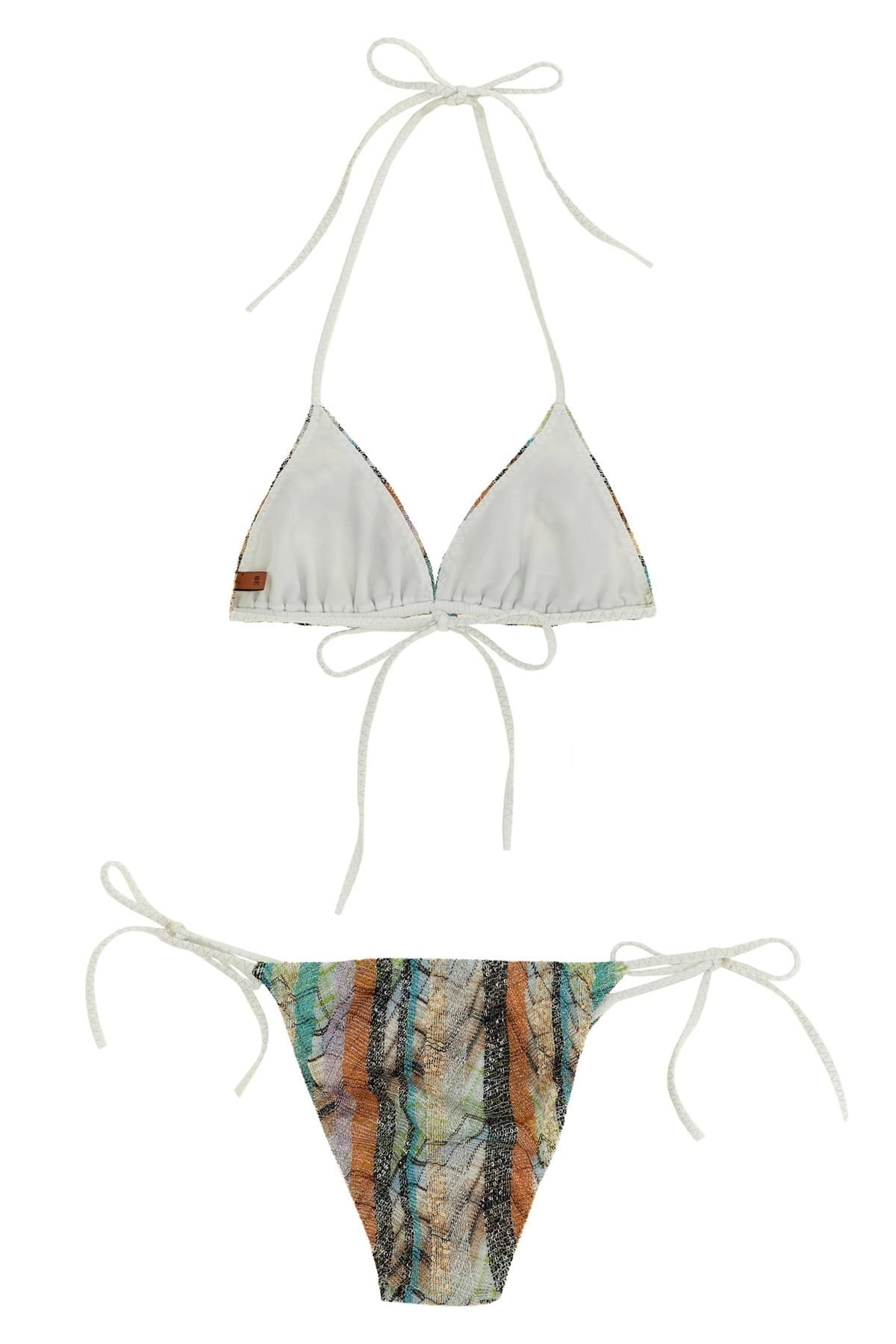 Missoni Missoni Caperdoni Zigzag Lurex Bikini