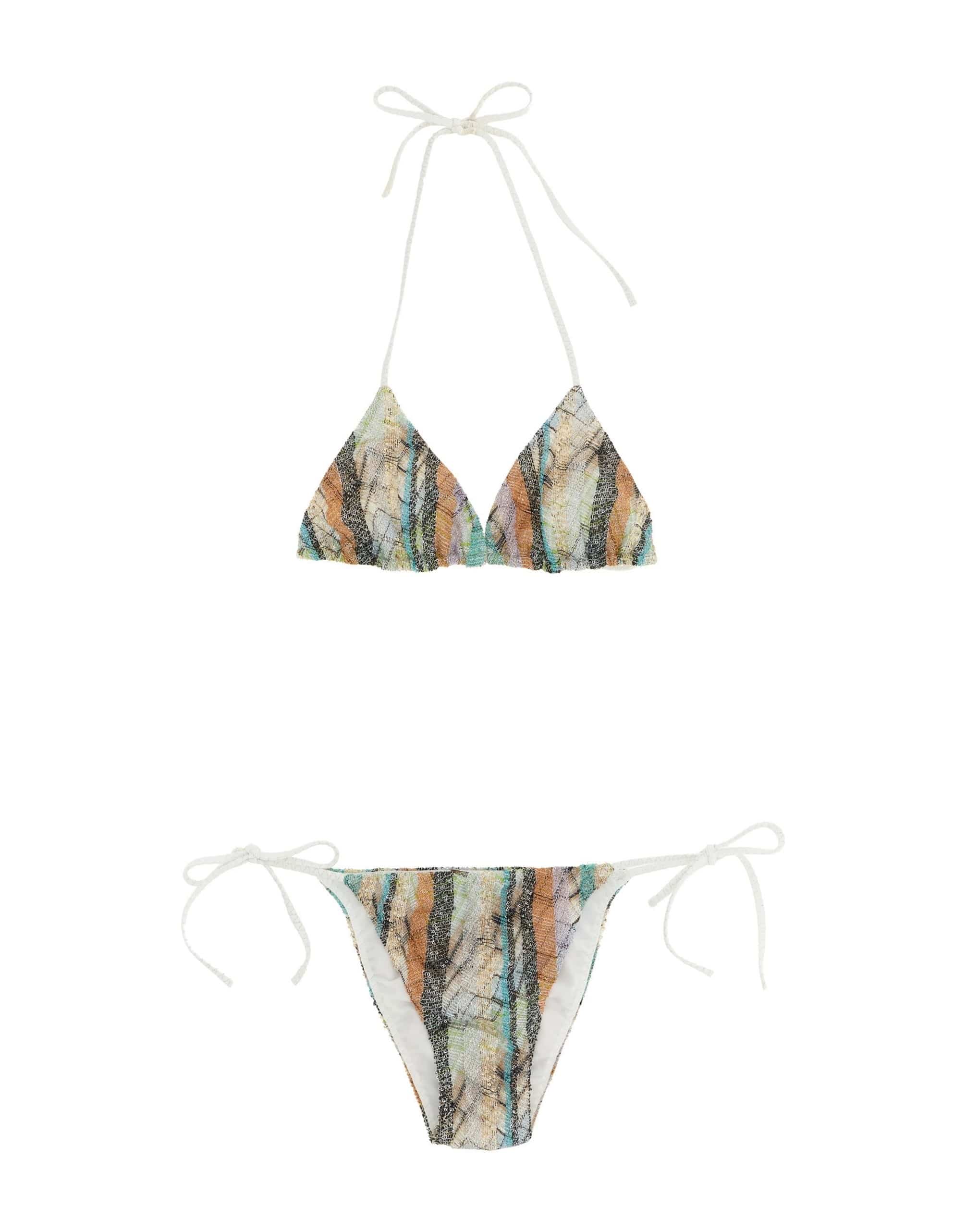 Missoni Missoni Caperdoni Zigzag Lurex Bikini