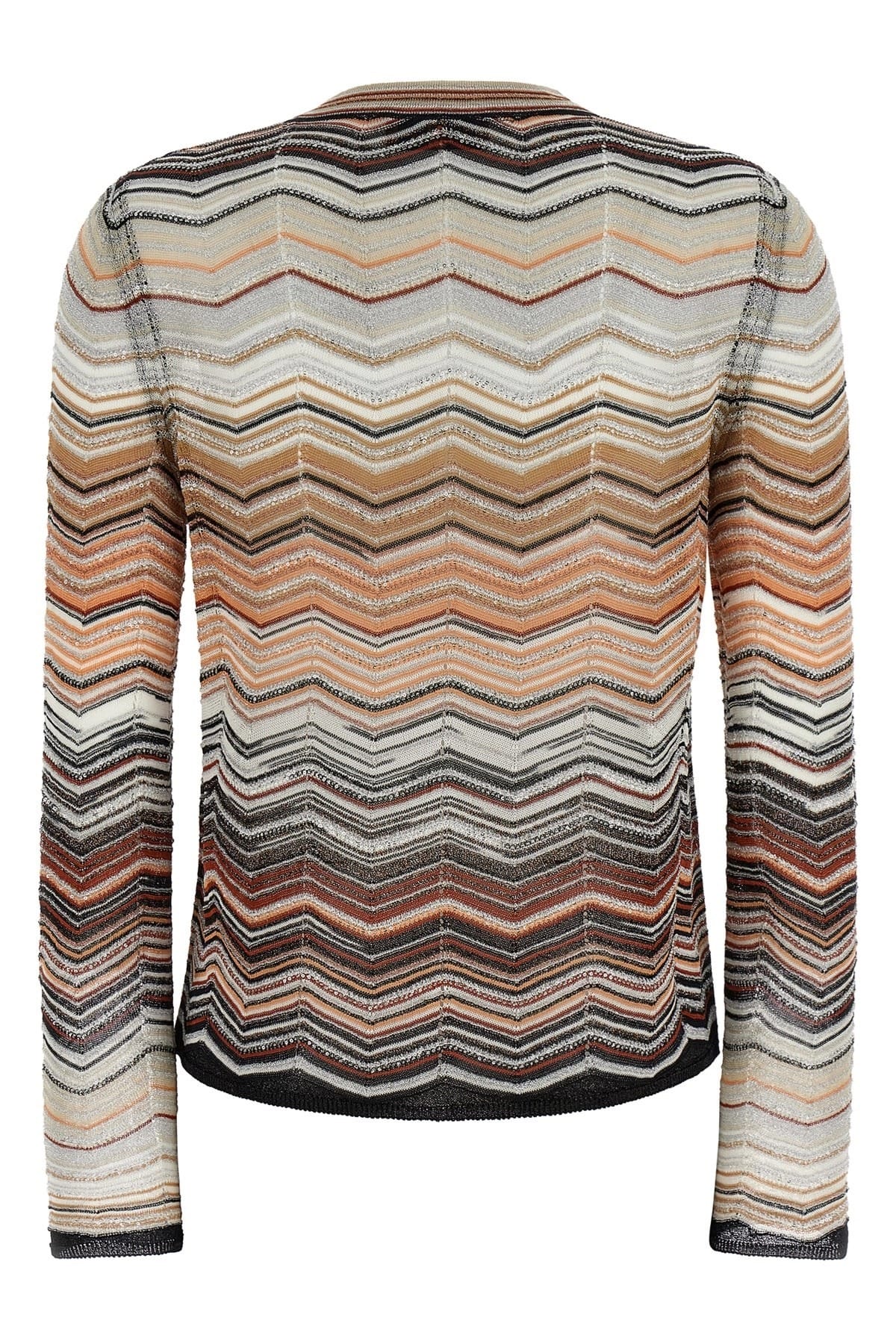 Missoni Missoni Chevron Lamé Cardigan