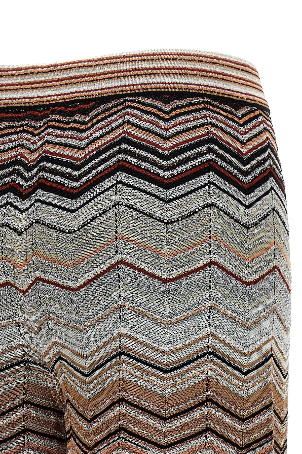 Missoni Chevron Lamé Pants