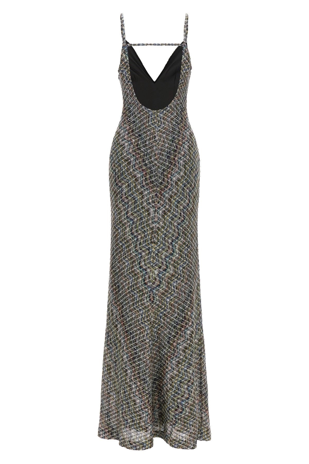 Missoni Robe longue à sequins à chevrons Missoni - alternate view