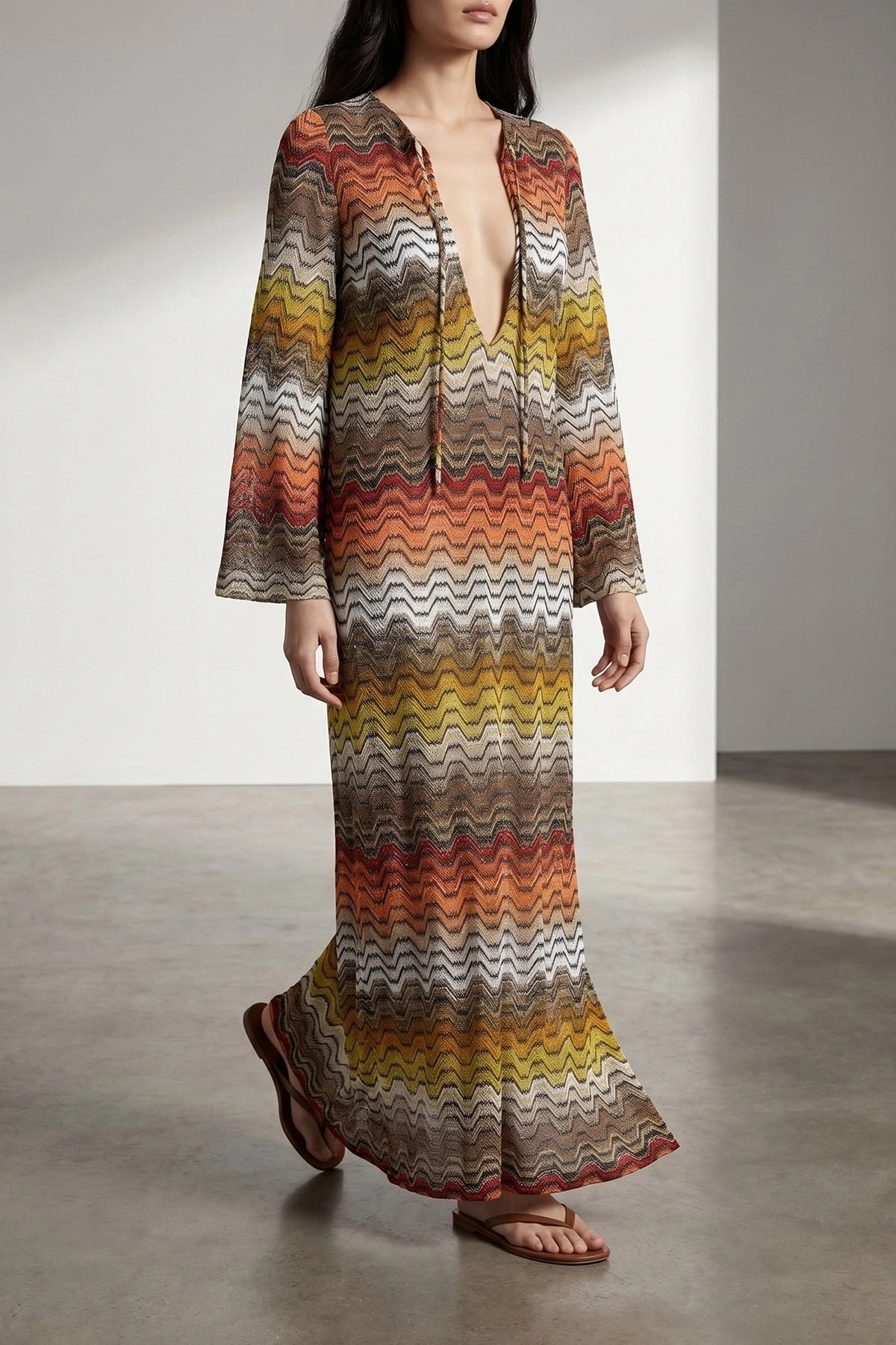 Missoni Greek Motif Cover-Up Dress - alternate view