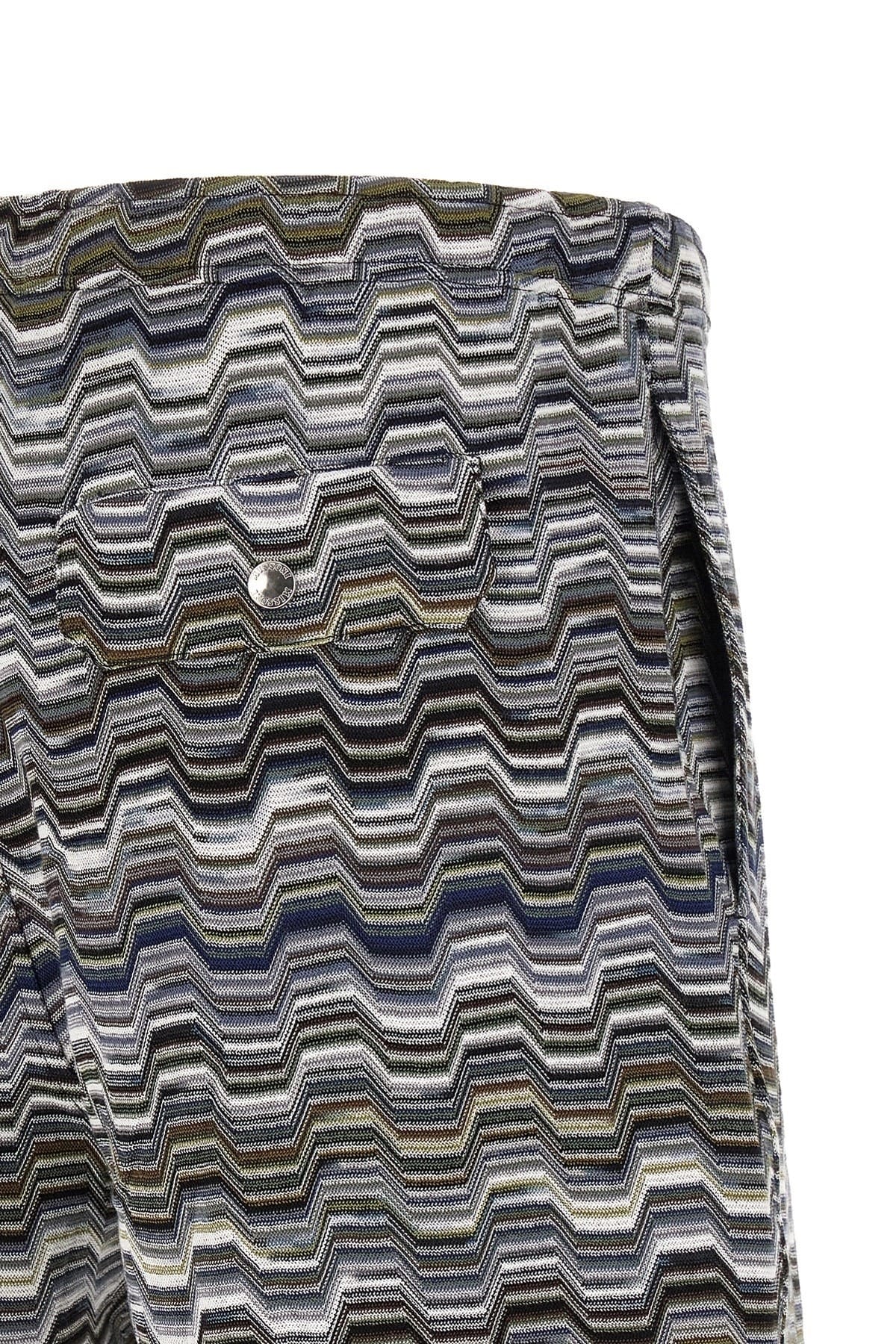 Missoni Missoni Irregular Zigzag Bermuda Shorts