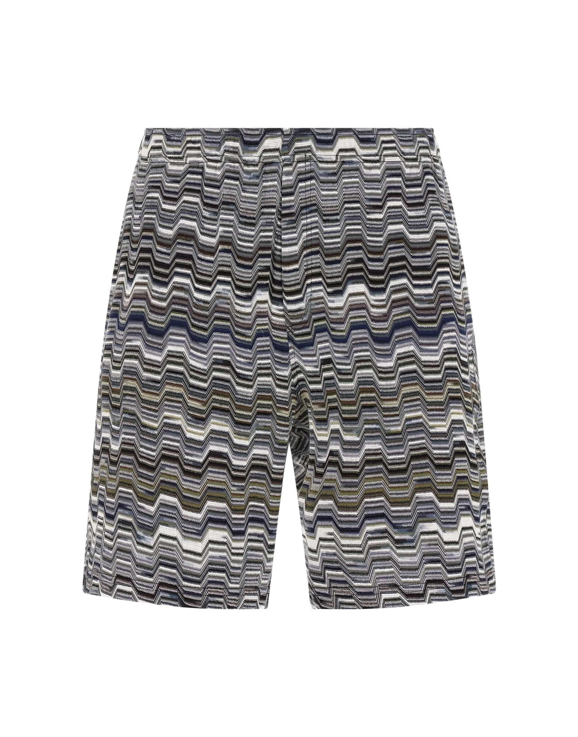 Missoni Missoni Irregular Zigzag Bermuda Shorts