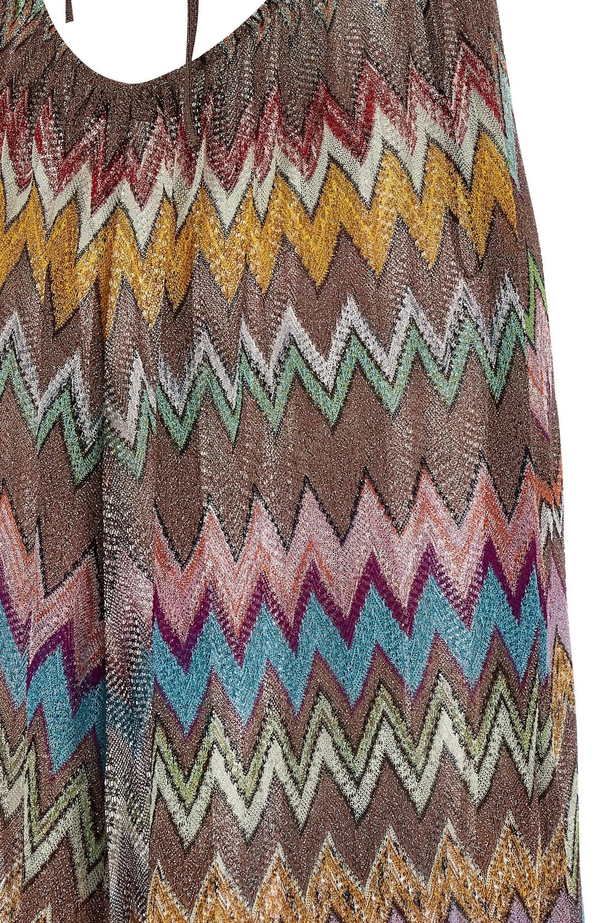 Missoni Missoni Lamé Viscose Maxi Dress