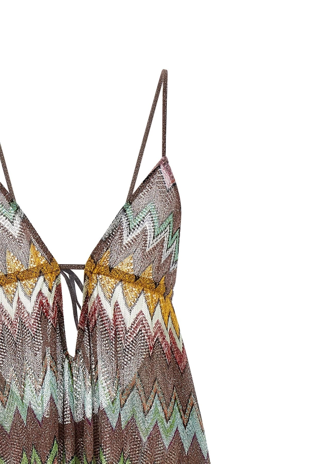 Missoni Missoni Lamé Viscose Maxi Dress