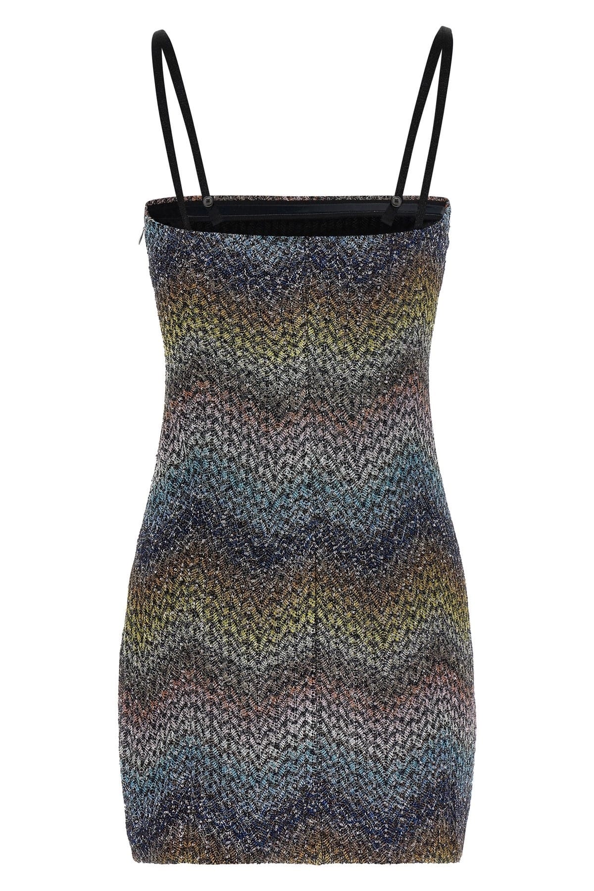 Missoni Missoni Lamé Viscose Mini Dress