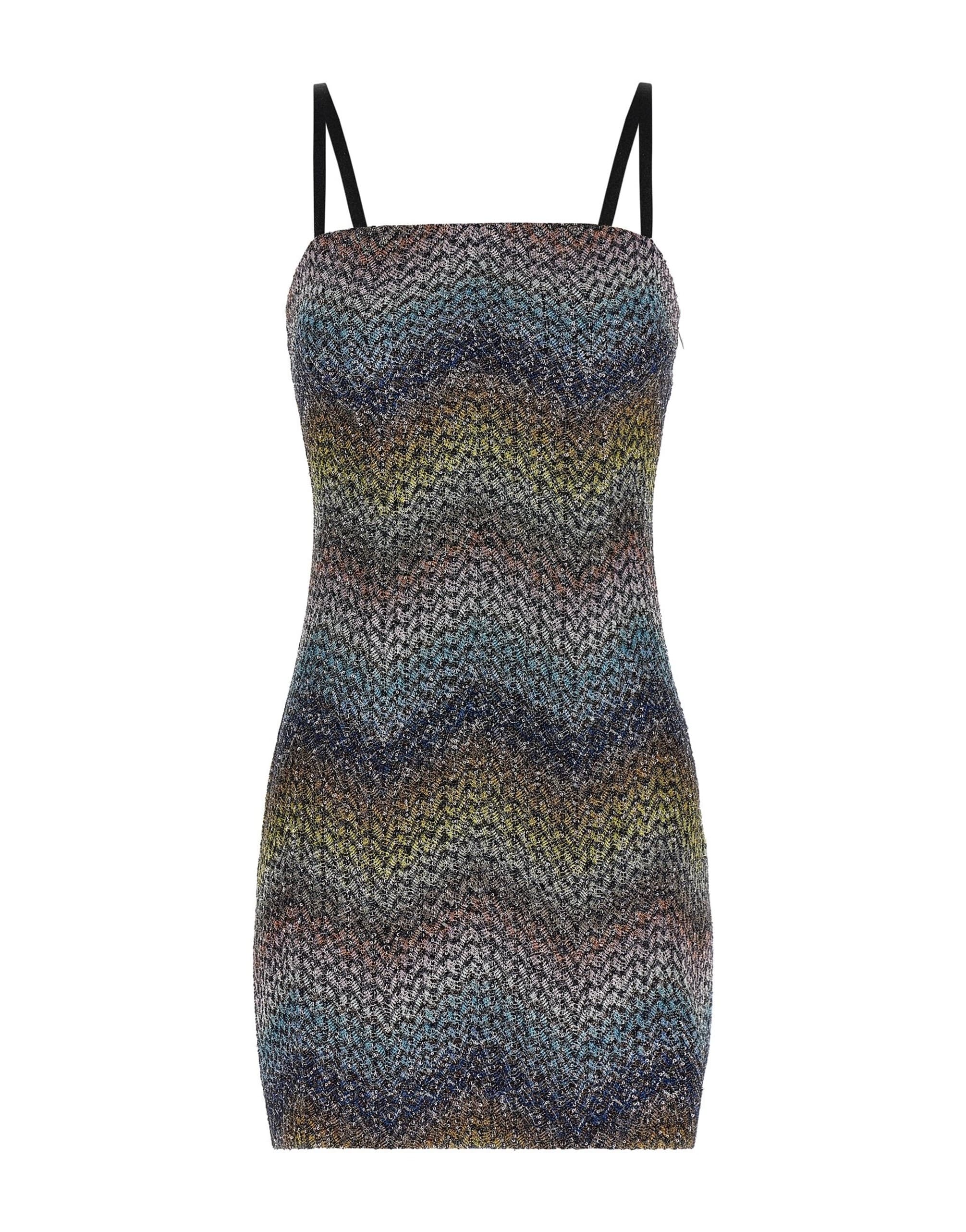 Missoni Missoni Lamé Viscose Mini Dress
