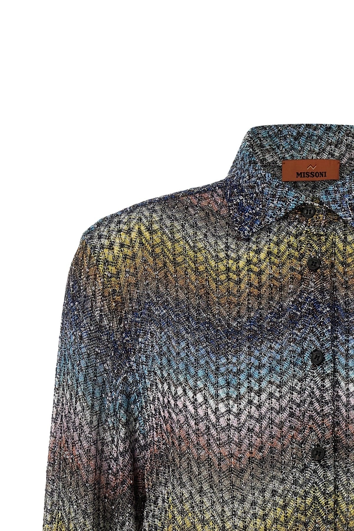 Missoni Missoni Lamé Viscose Shirt