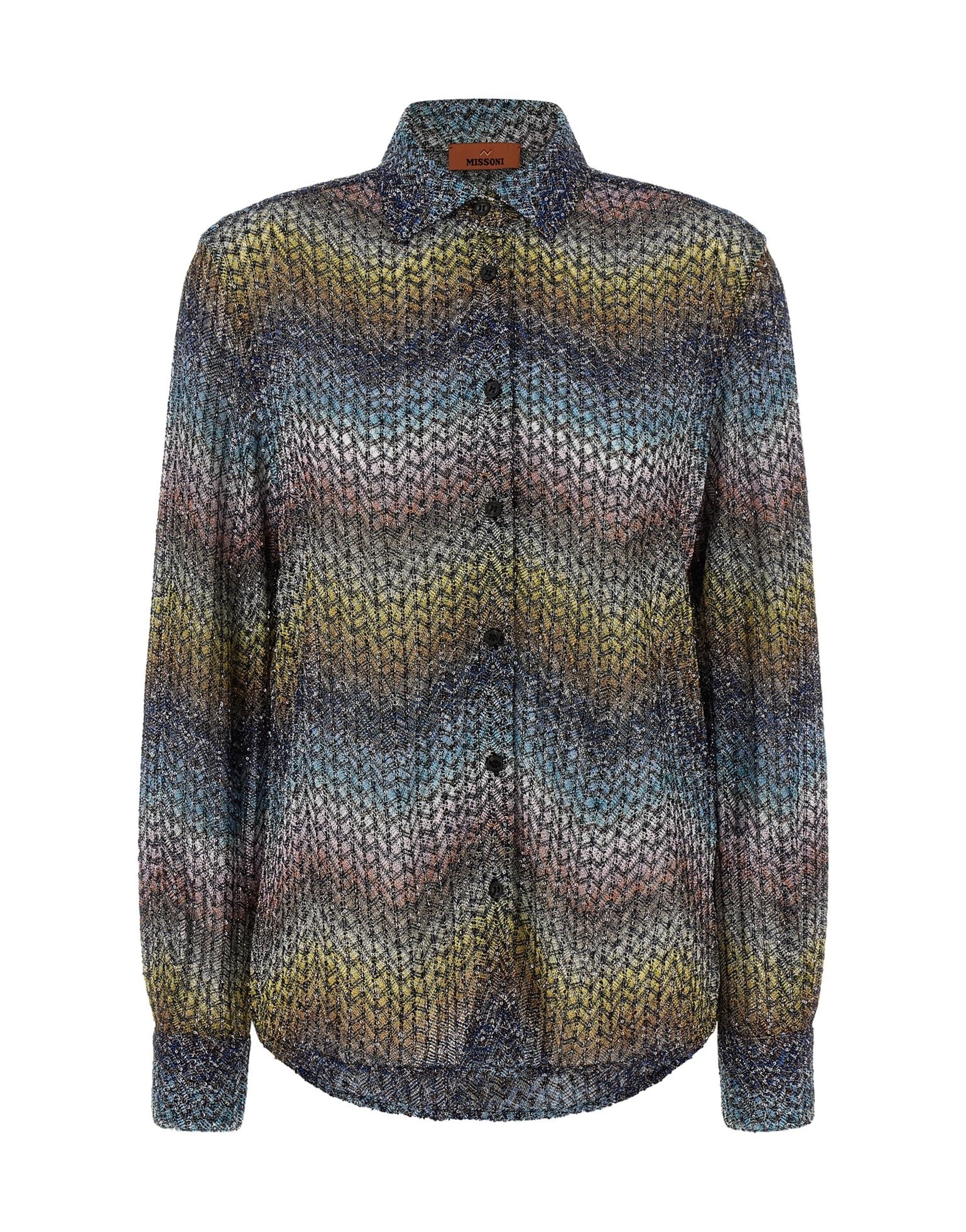 Missoni Missoni Lamé Viscose Shirt