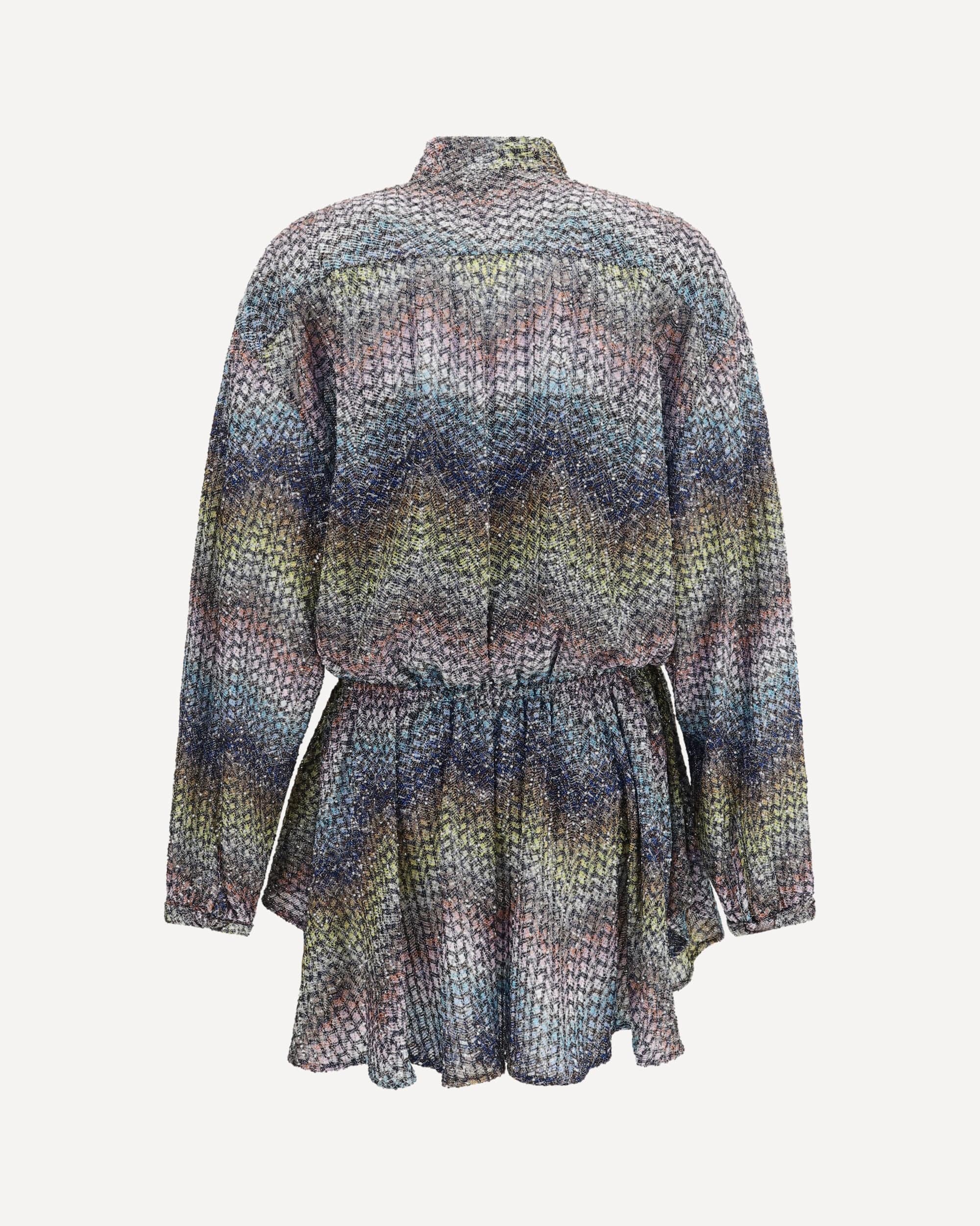 Missoni Long-Sleeve Caperdoni Mini Dress - alternate view