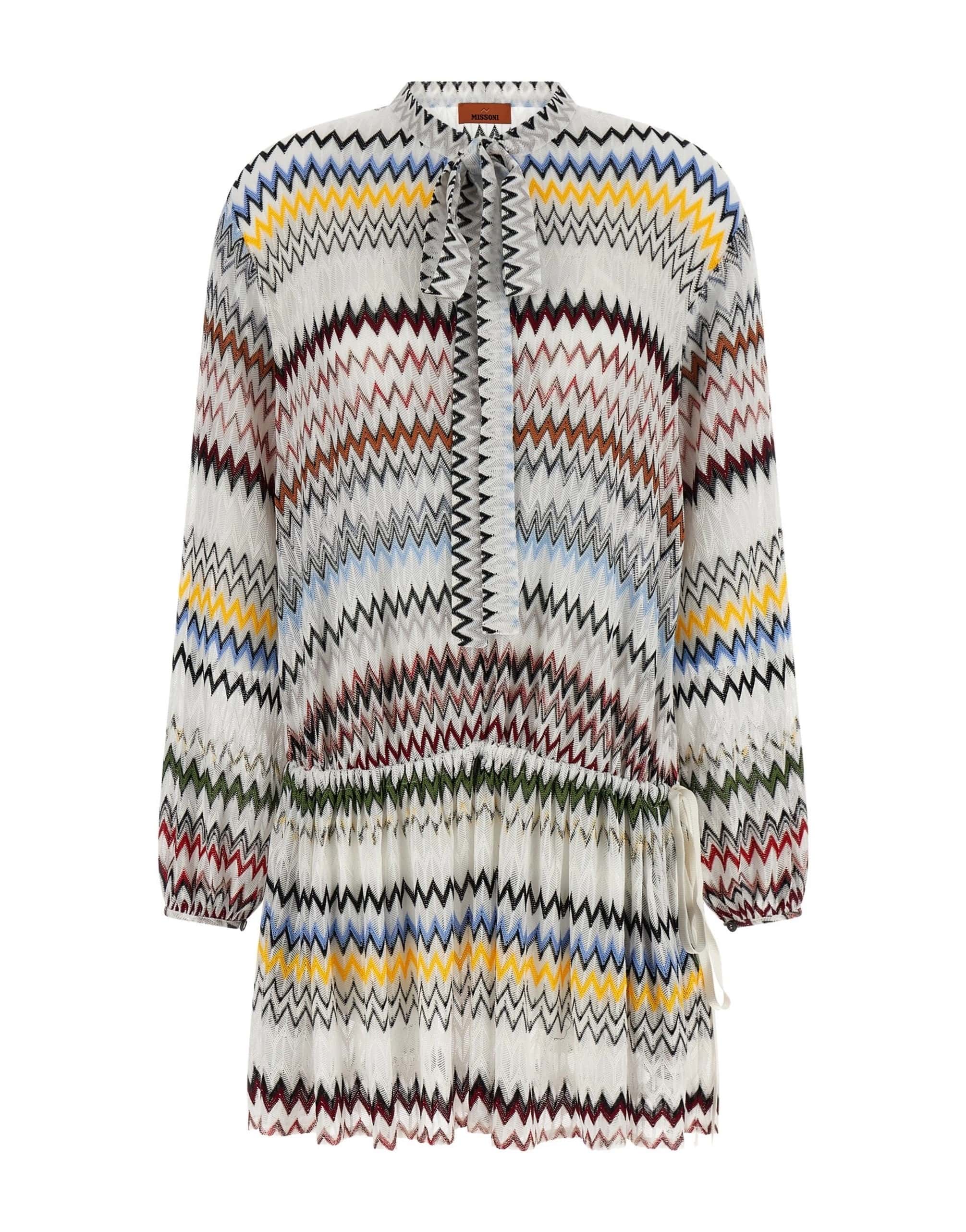 Missoni Missoni Micro Chevron Mini Dress