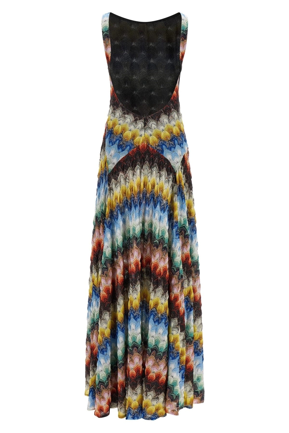 Missoni Missoni Sleeveless Raschel Knit Maxi Dress