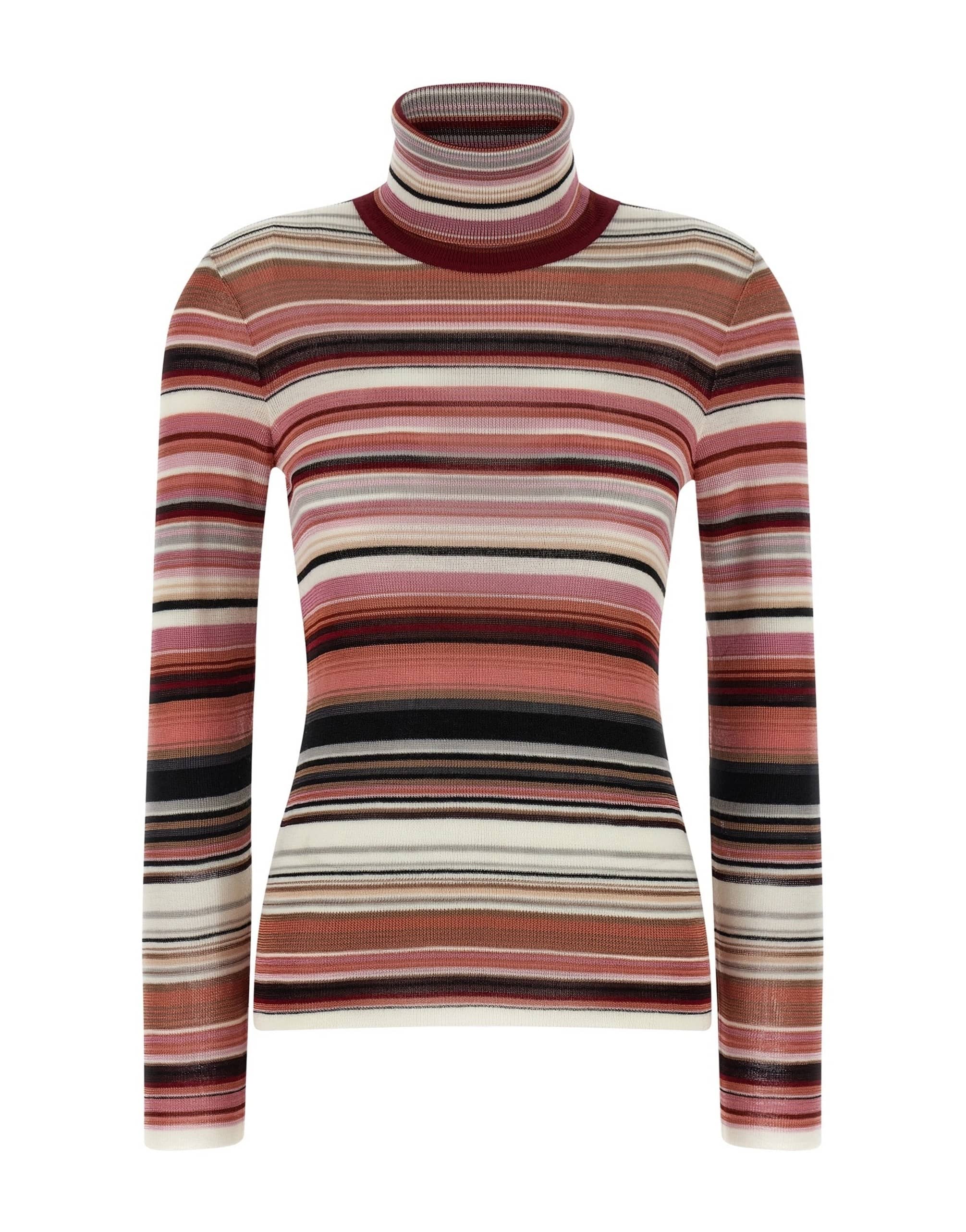 Missoni Missoni Striped Turtleneck Sweater