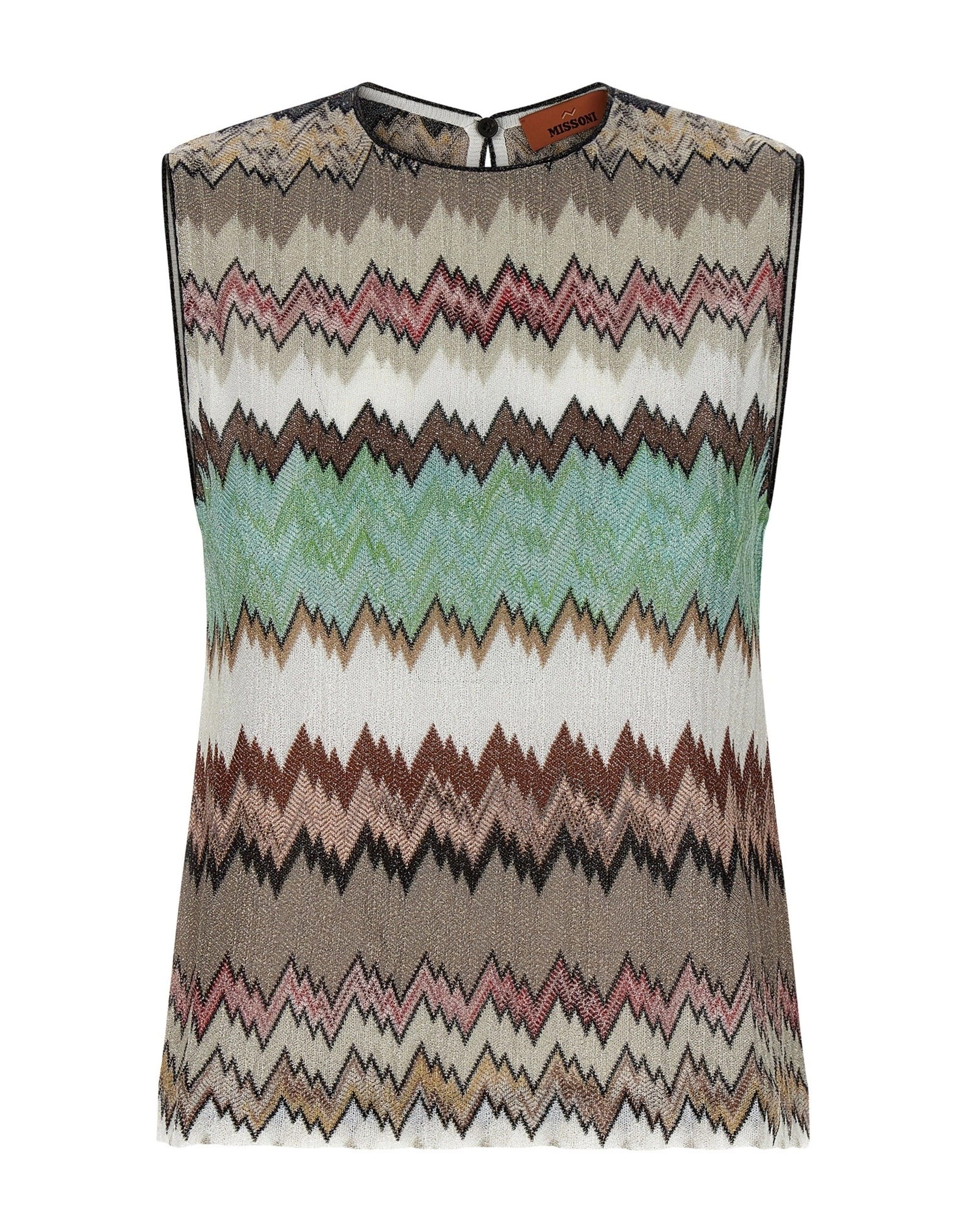 Missoni Missoni Zigzag Lamé Top