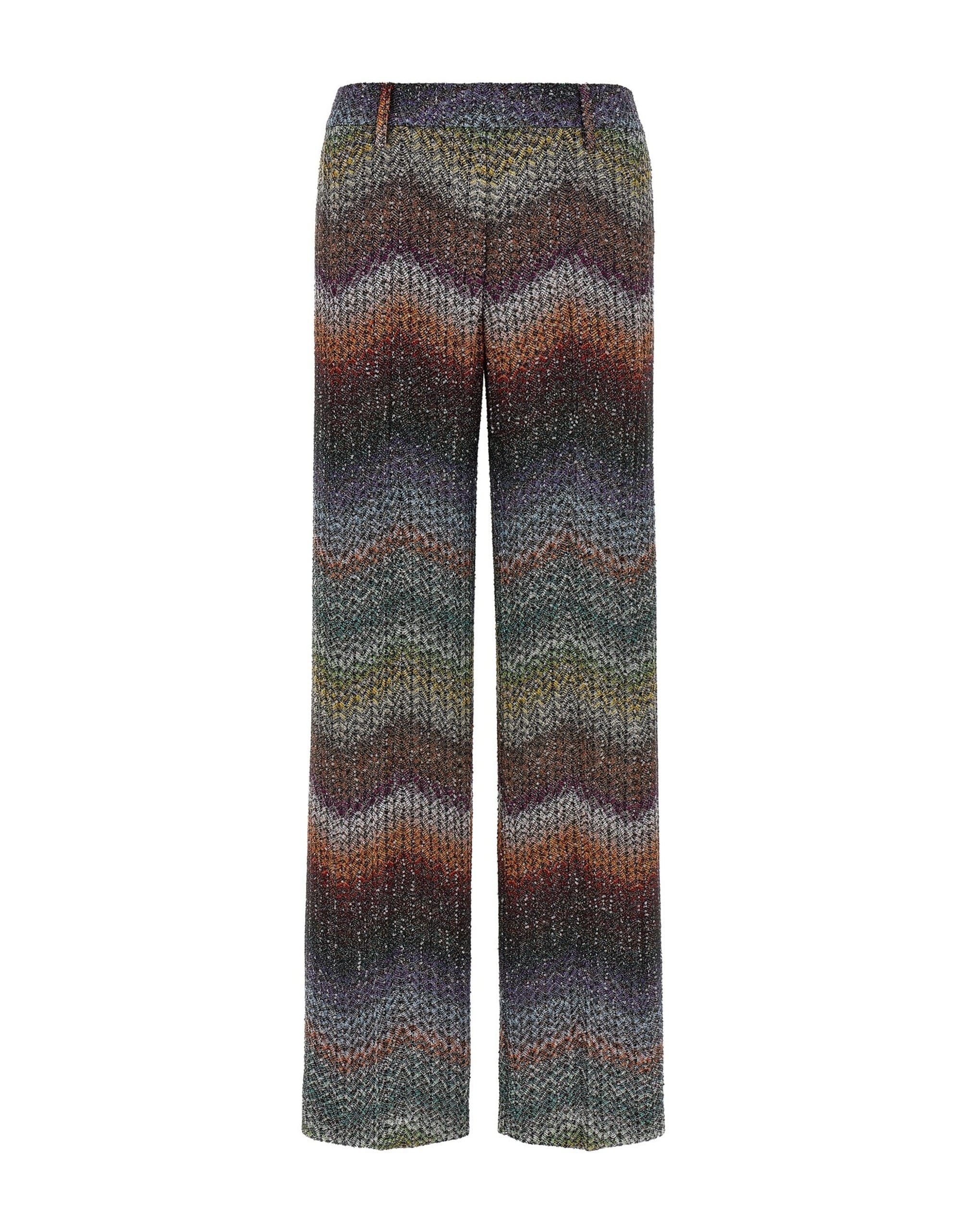 Missoni Missoni Zigzag Lamé Viscose Pants