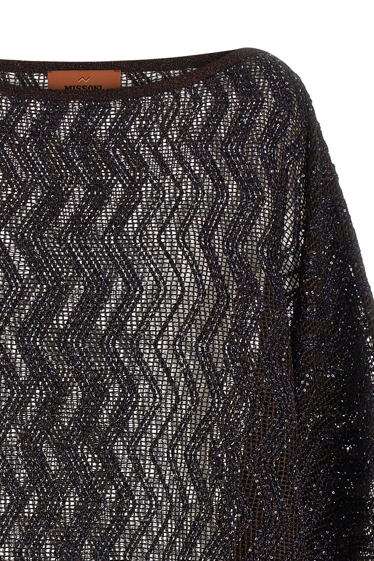 Missoni Missoni Zigzag Mesh Mini Dress