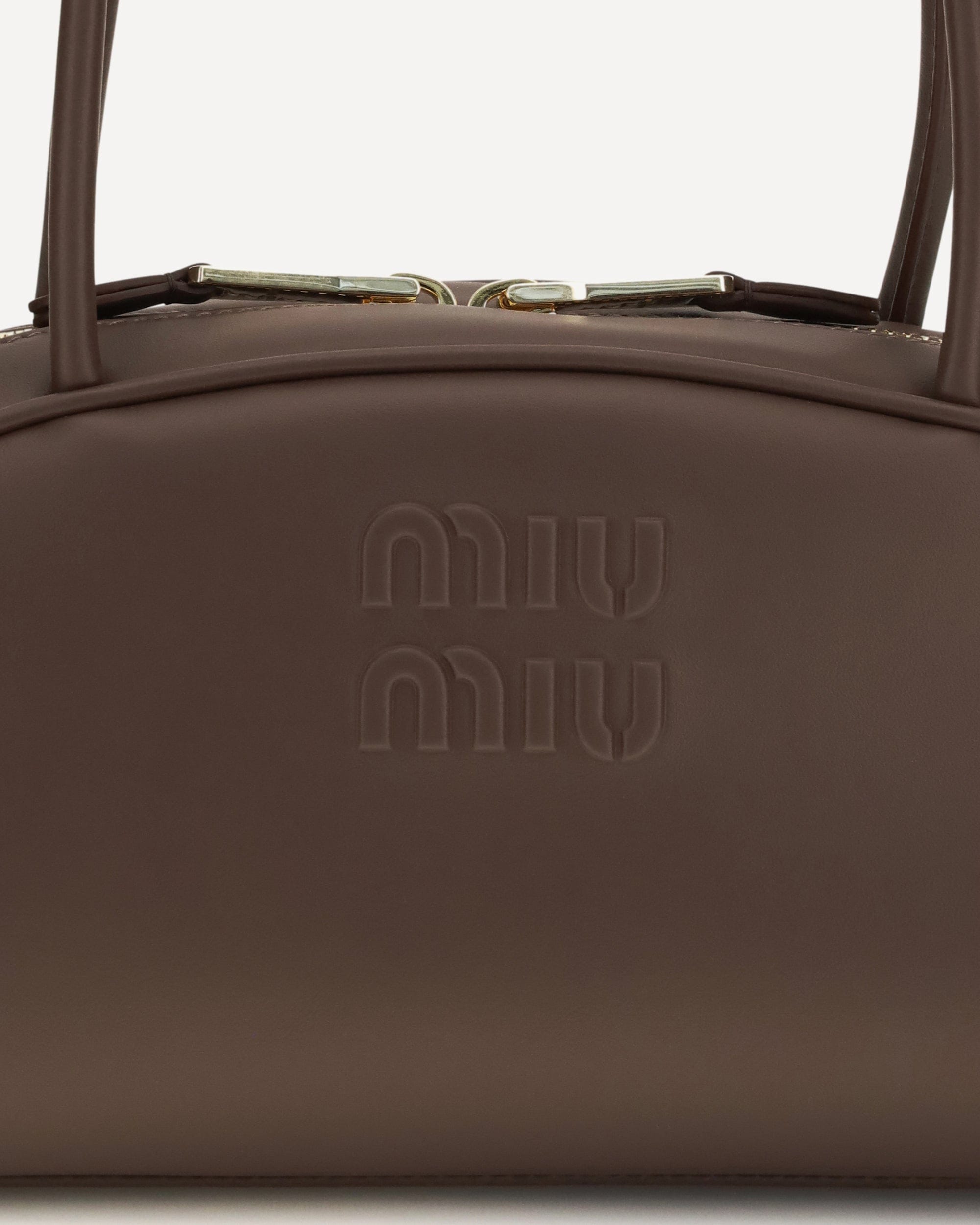 Miu Miu ボー レザーショルダーバッグ | Sendegaro JP