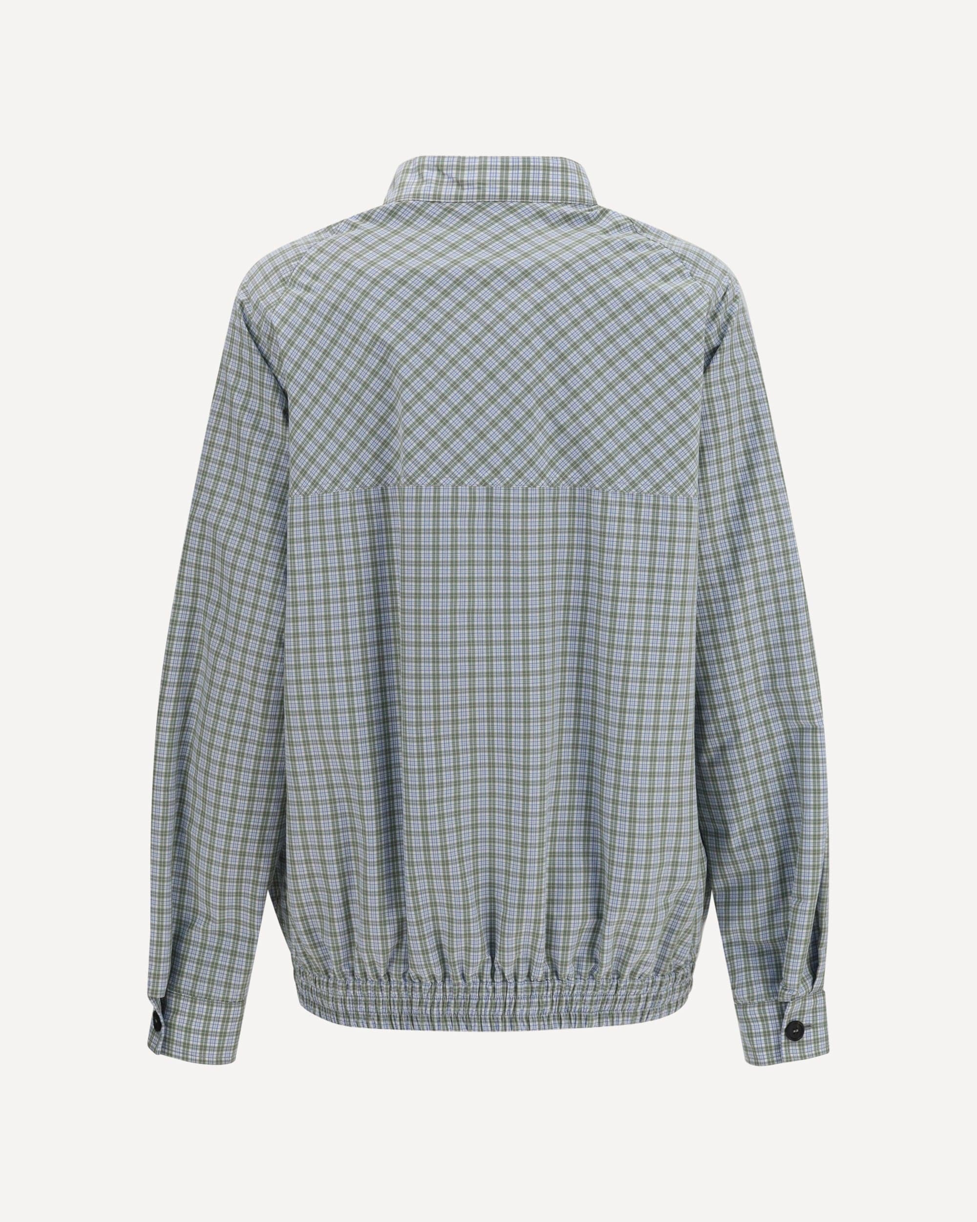Miu Miu Checked Technical Fabric Blouson Jacket - alternate view