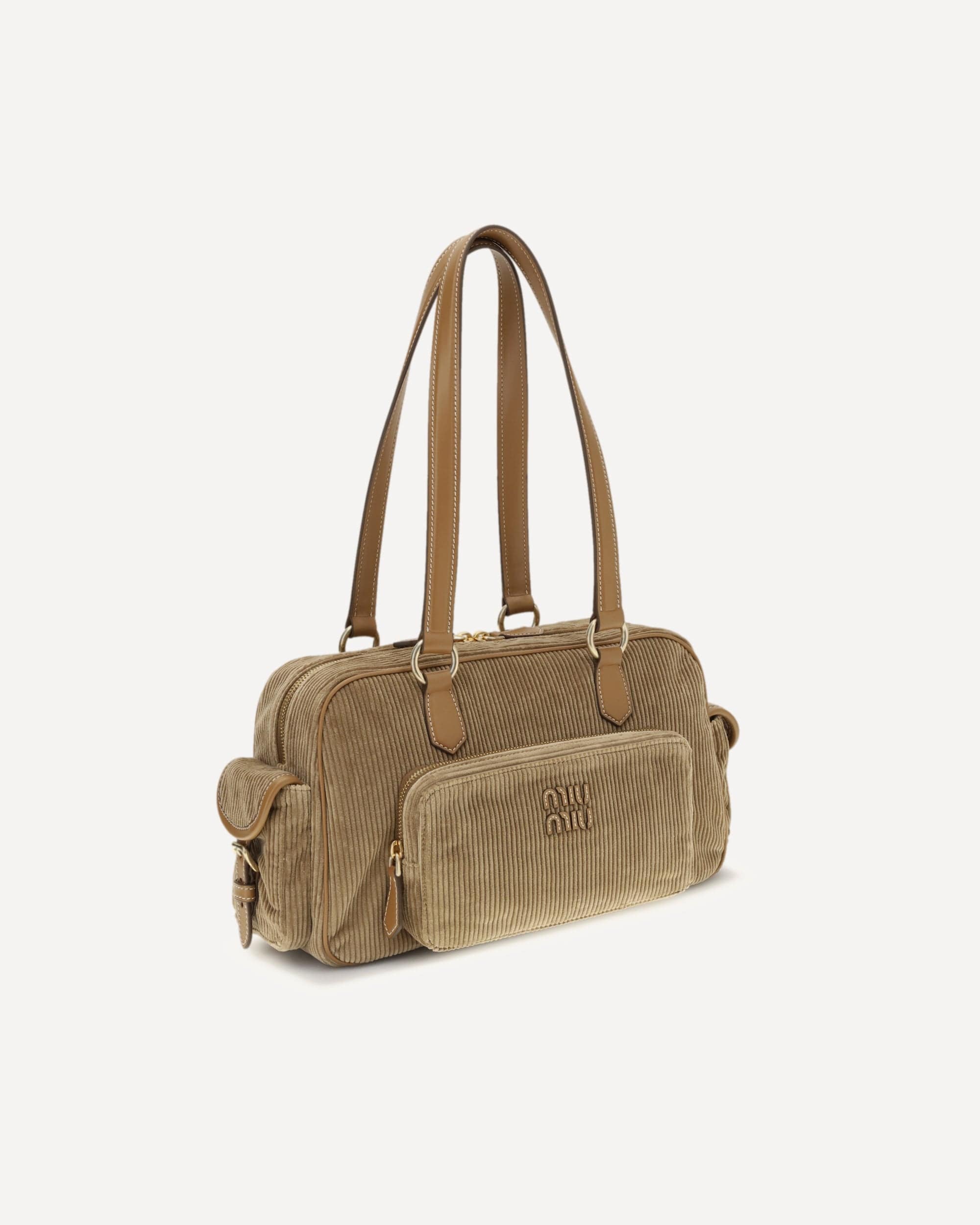 Corduroy Shoulder Bag - alternate view