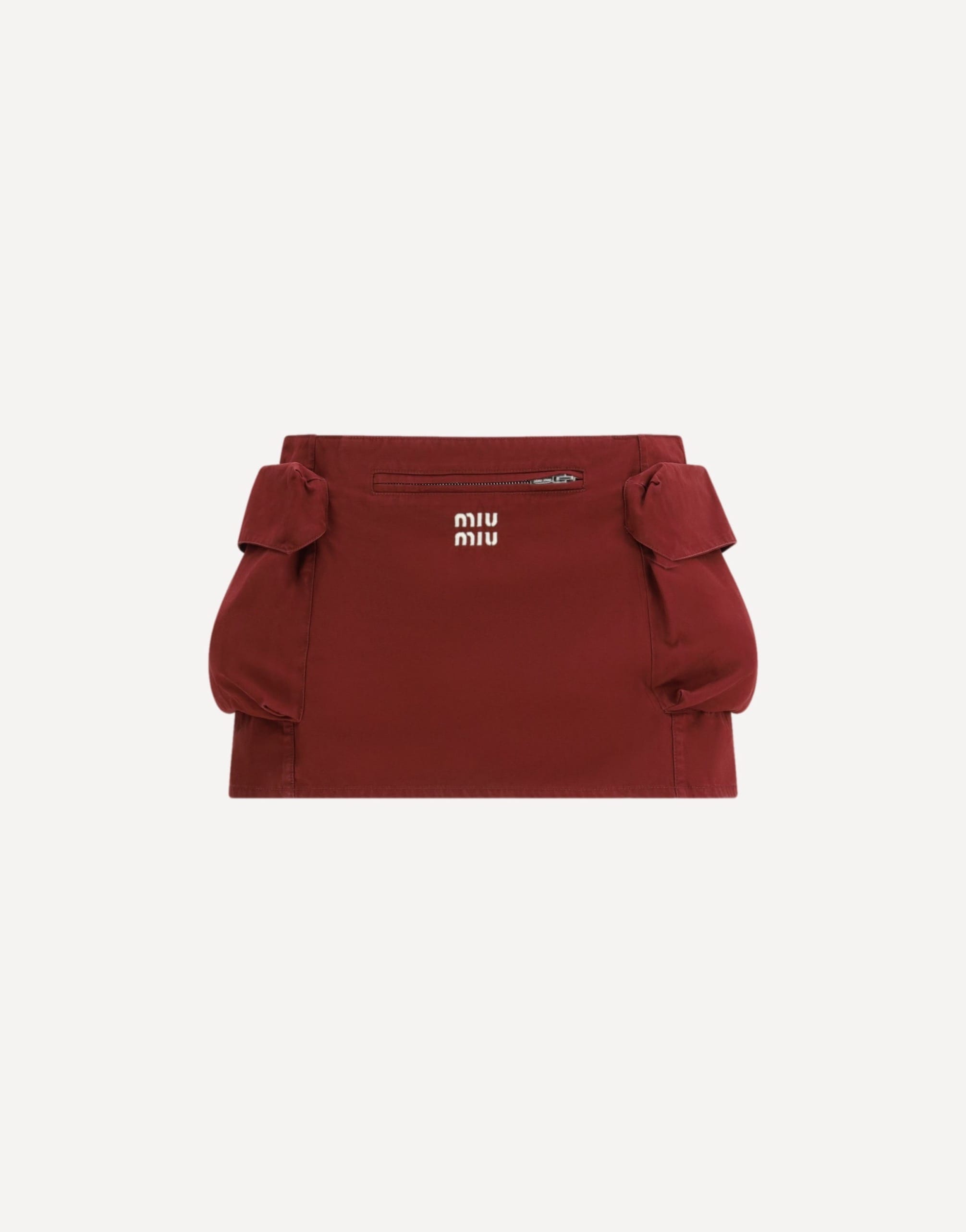 Miu Miu Cotton Mini Skirt