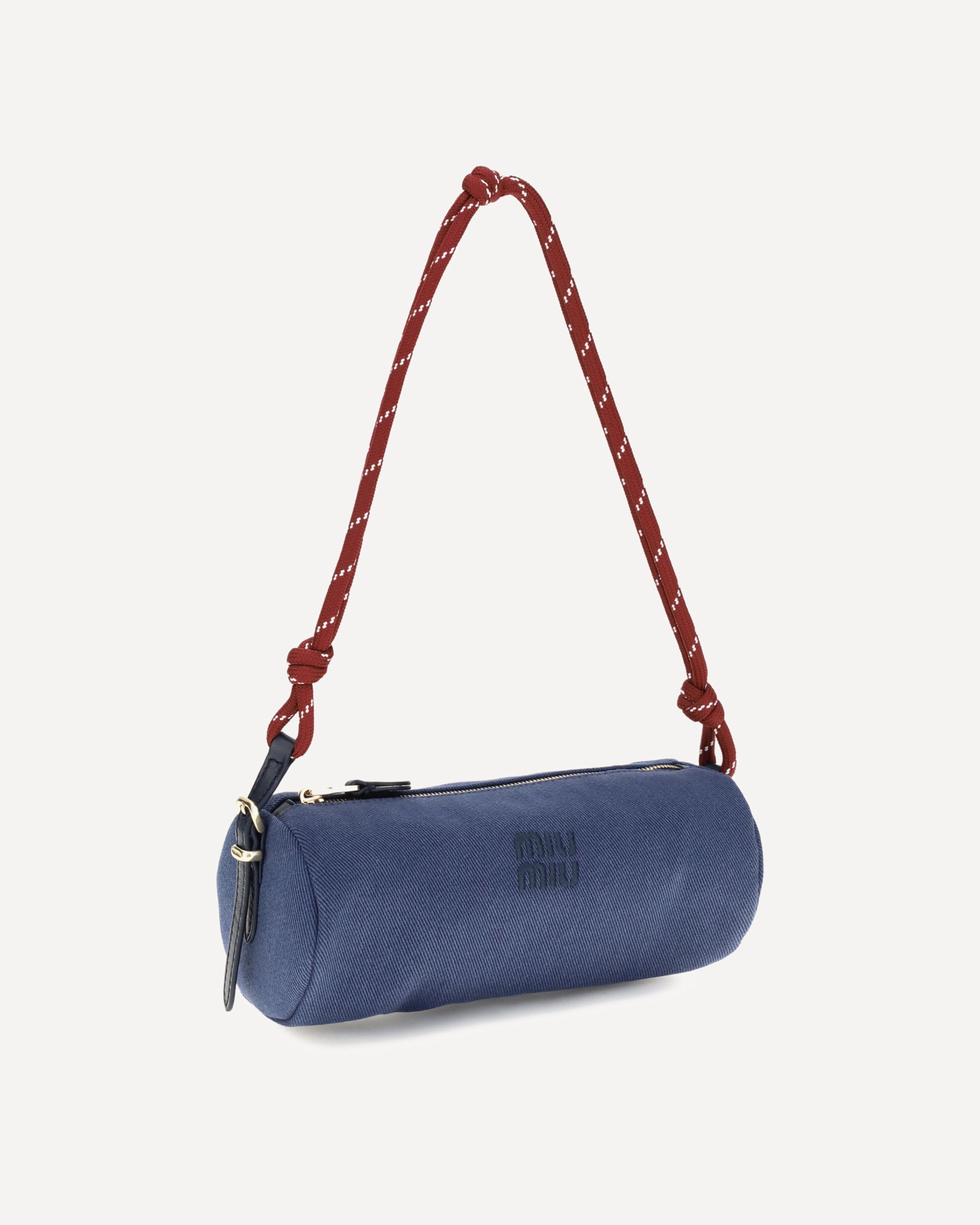 Miu Miu 刺繍ロゴショルダーバッグ | Sendegaro JP