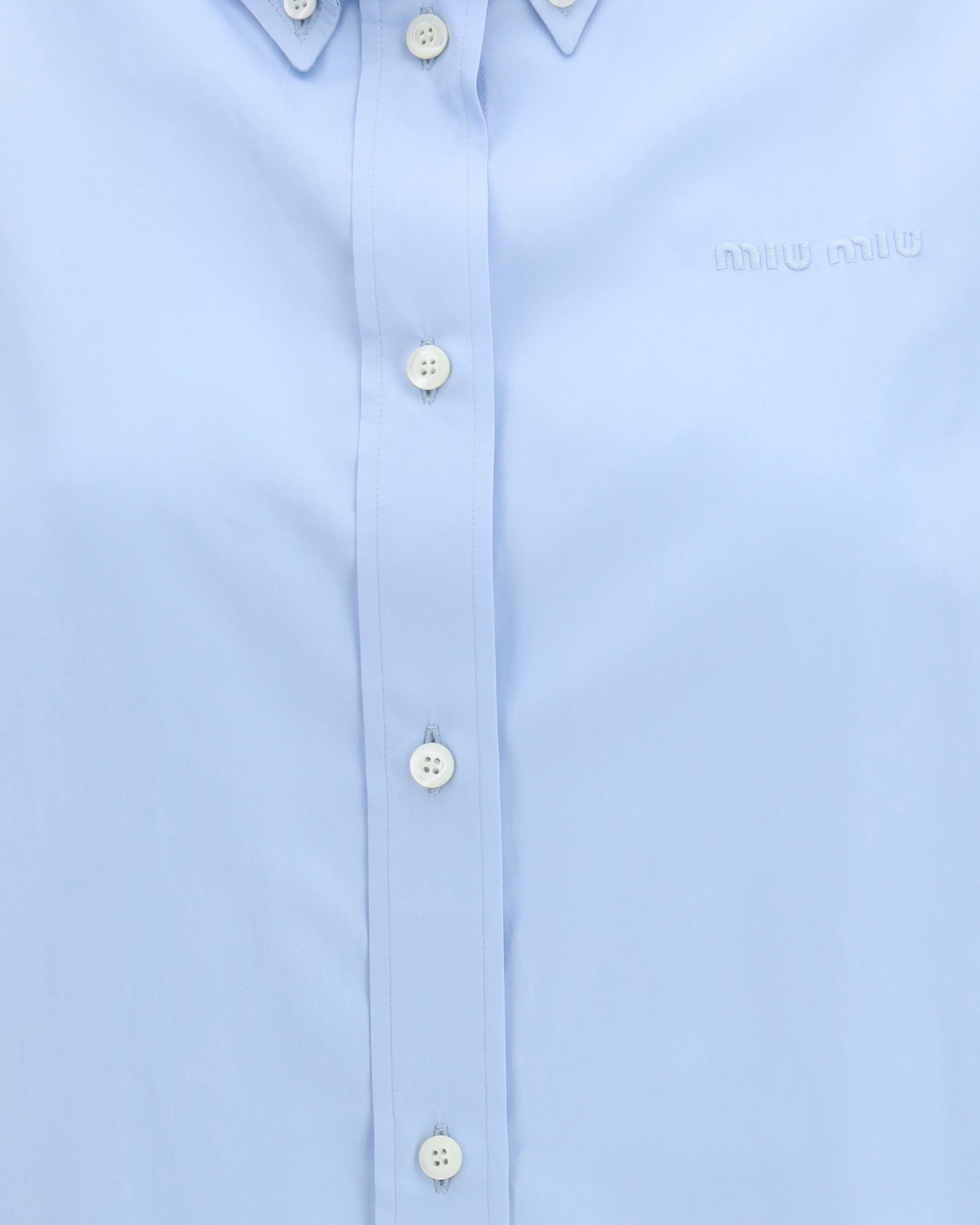 Miu Miu Embroidered Shirt