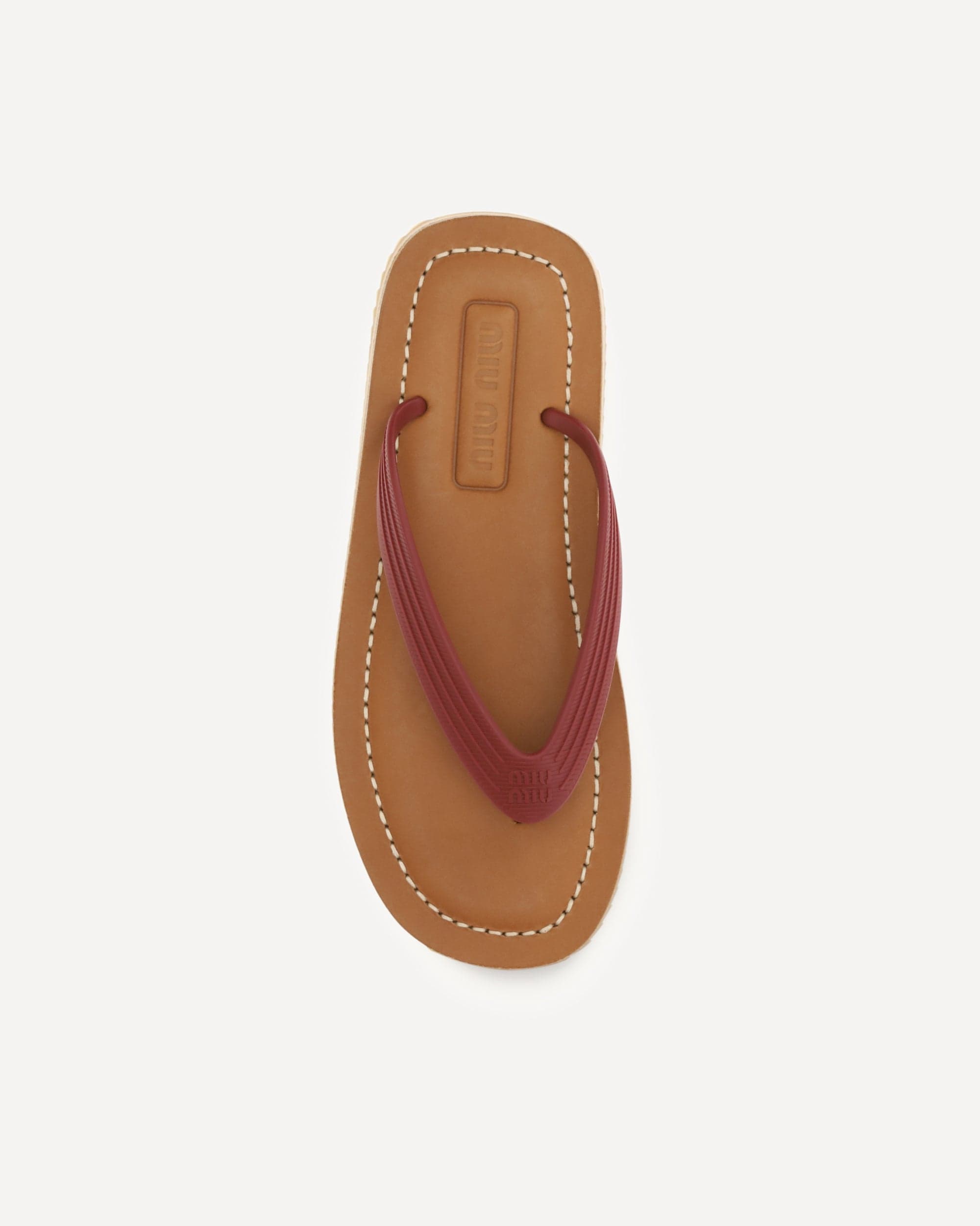 Miu Miu Flip-Flop Sandals