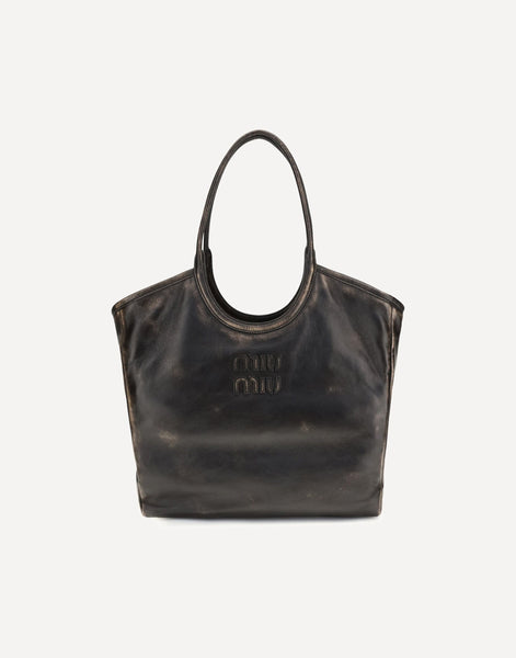 Miu Miu アイビー レザー トートバッグ | Sendegaro JP