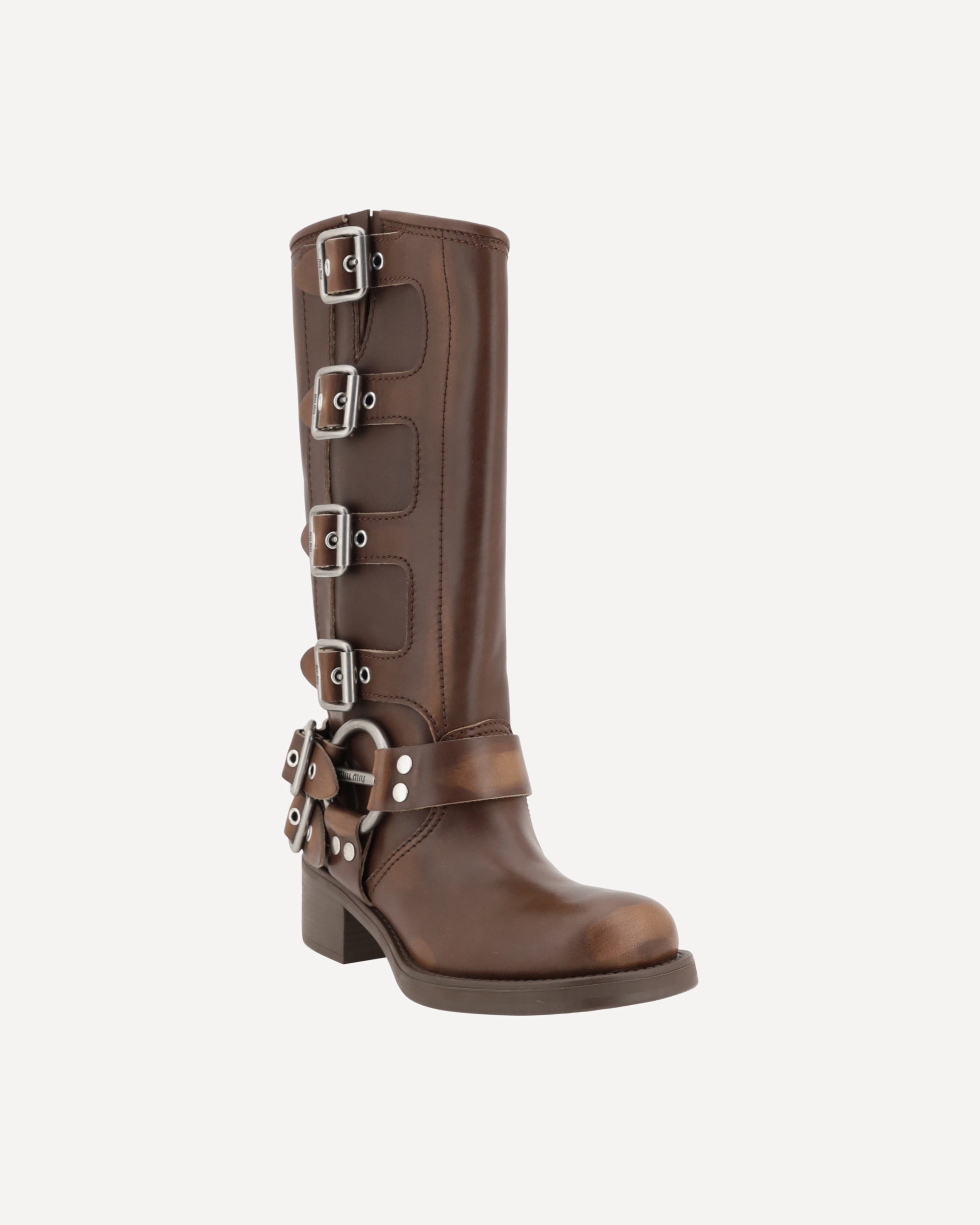 Miu Miu Leather Boots - alternate view
