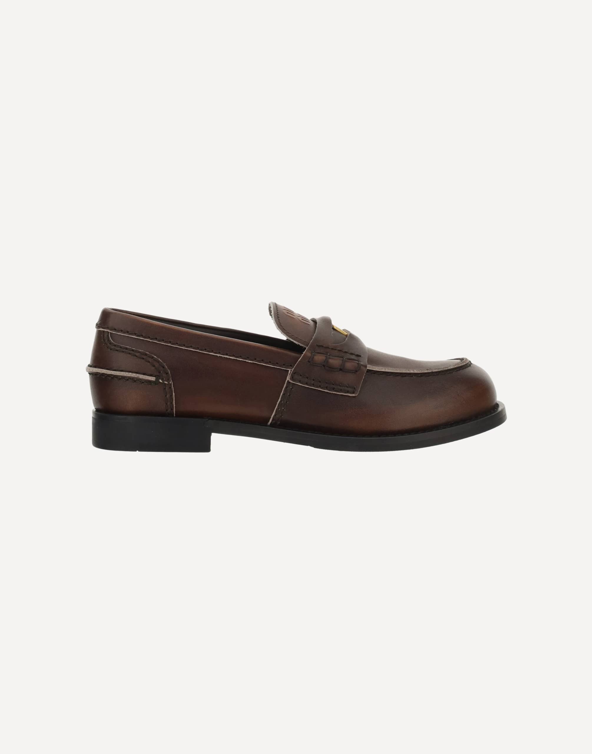 Miu Miu Miu Miu Leather Loafers
