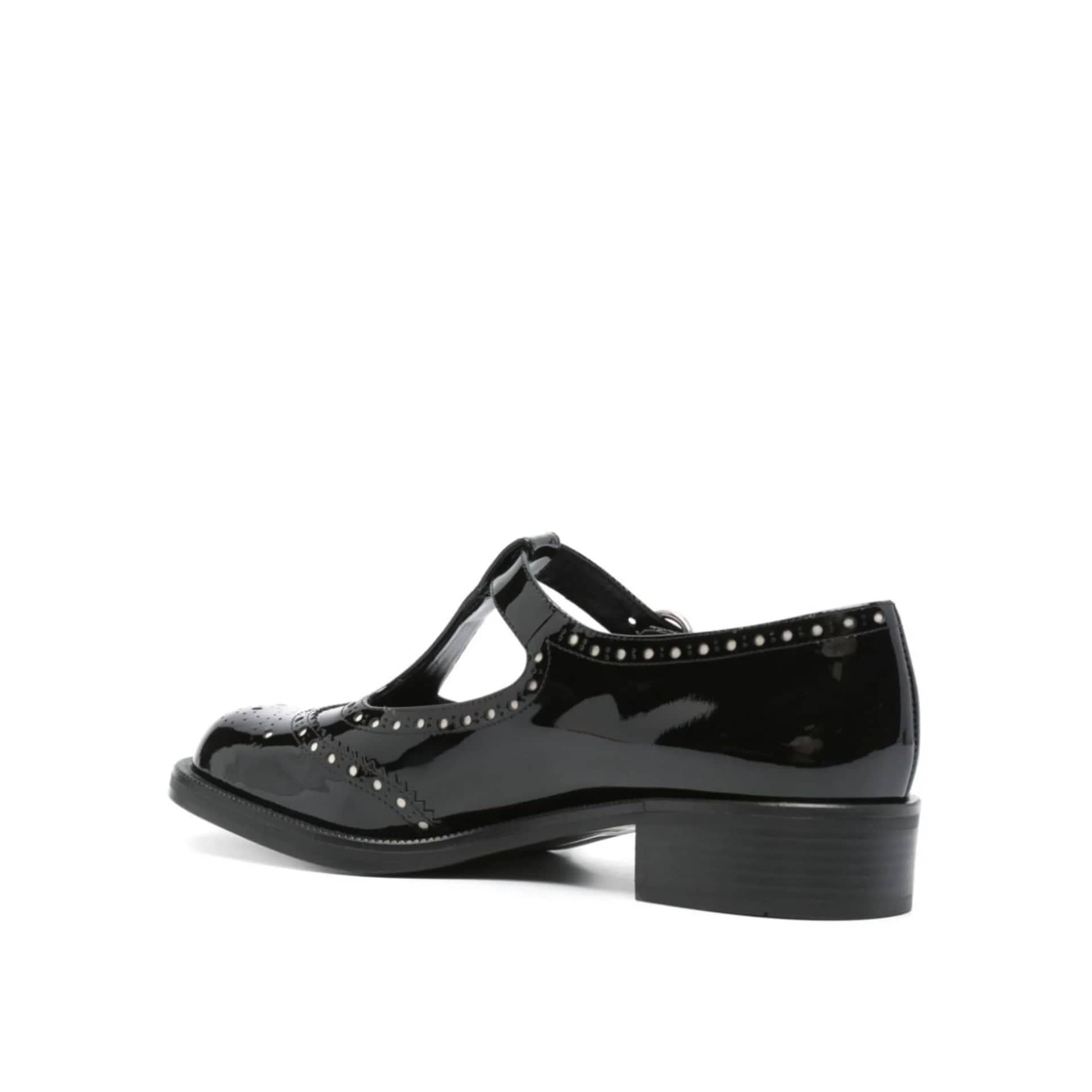 Miu Miu Leather Mary Jane Flats
