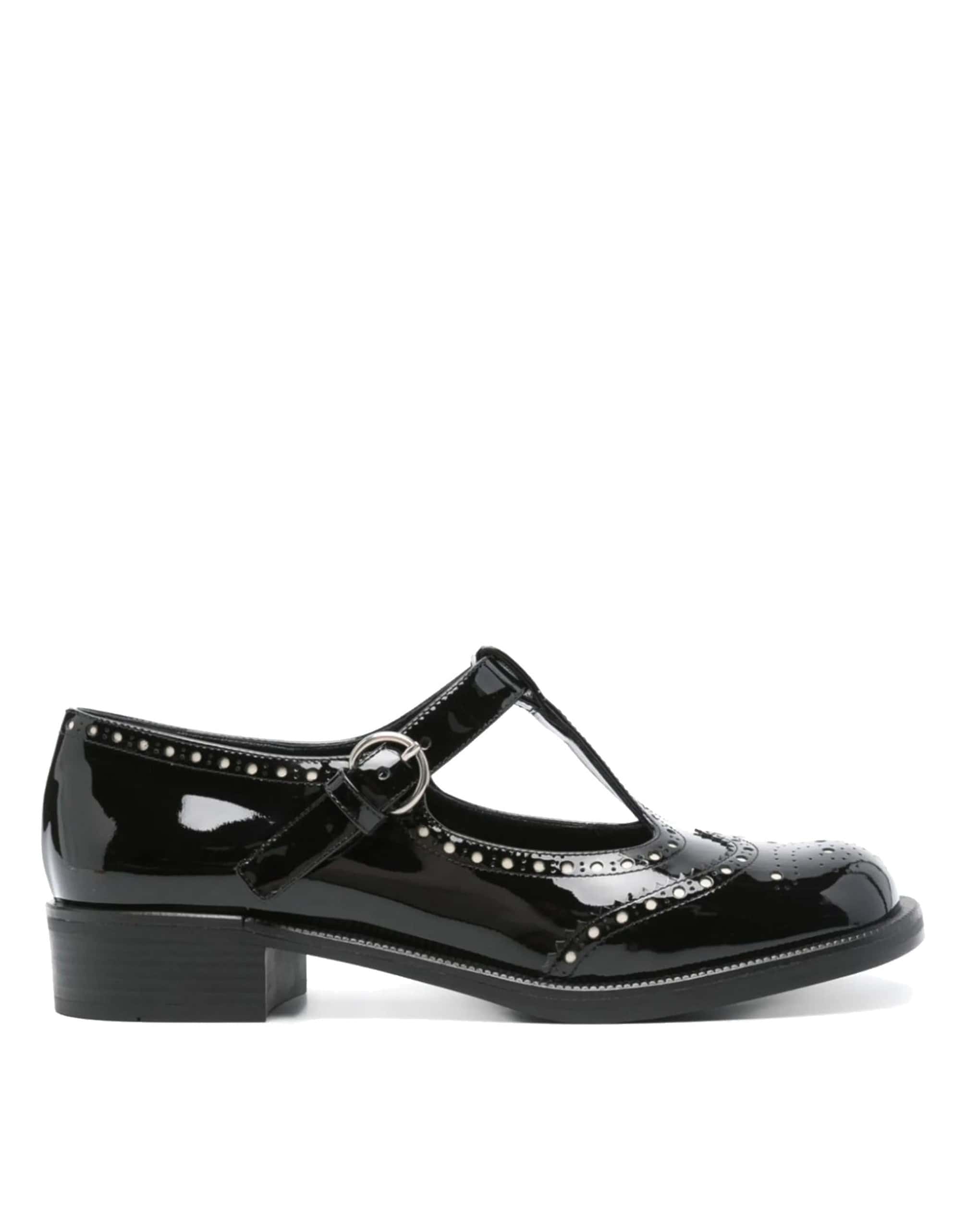 Miu Miu Leather Mary Jane Flats | Sendegaro